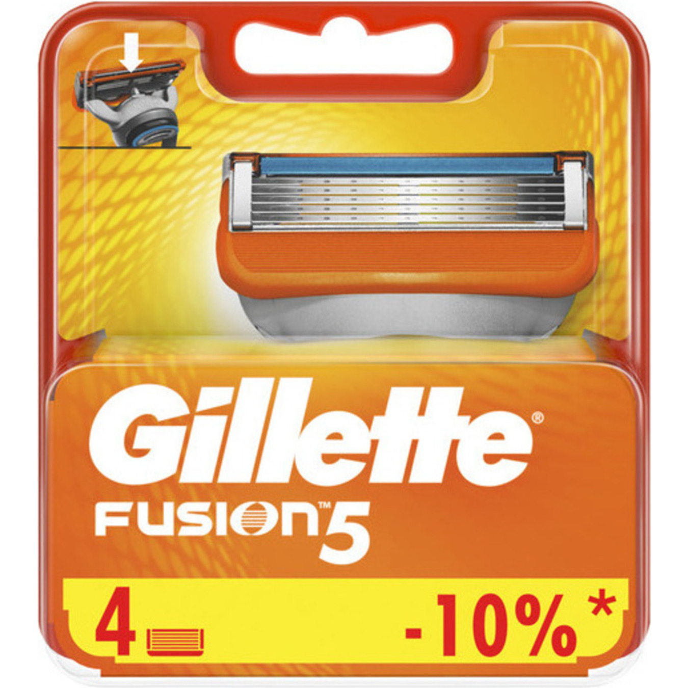 Картриджі Gillette Fusion для гоління змінні 4шт