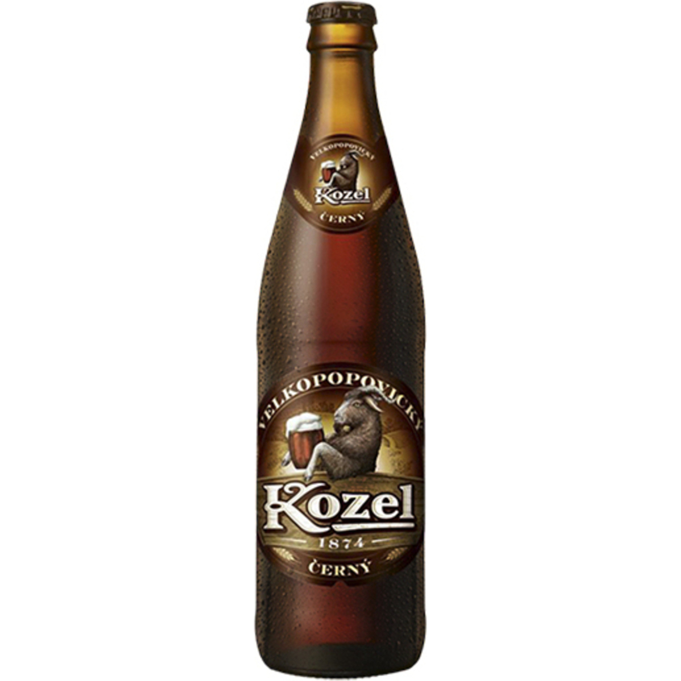 Пиво Velkopopovicky Kozel темное 3,8% 0,45л