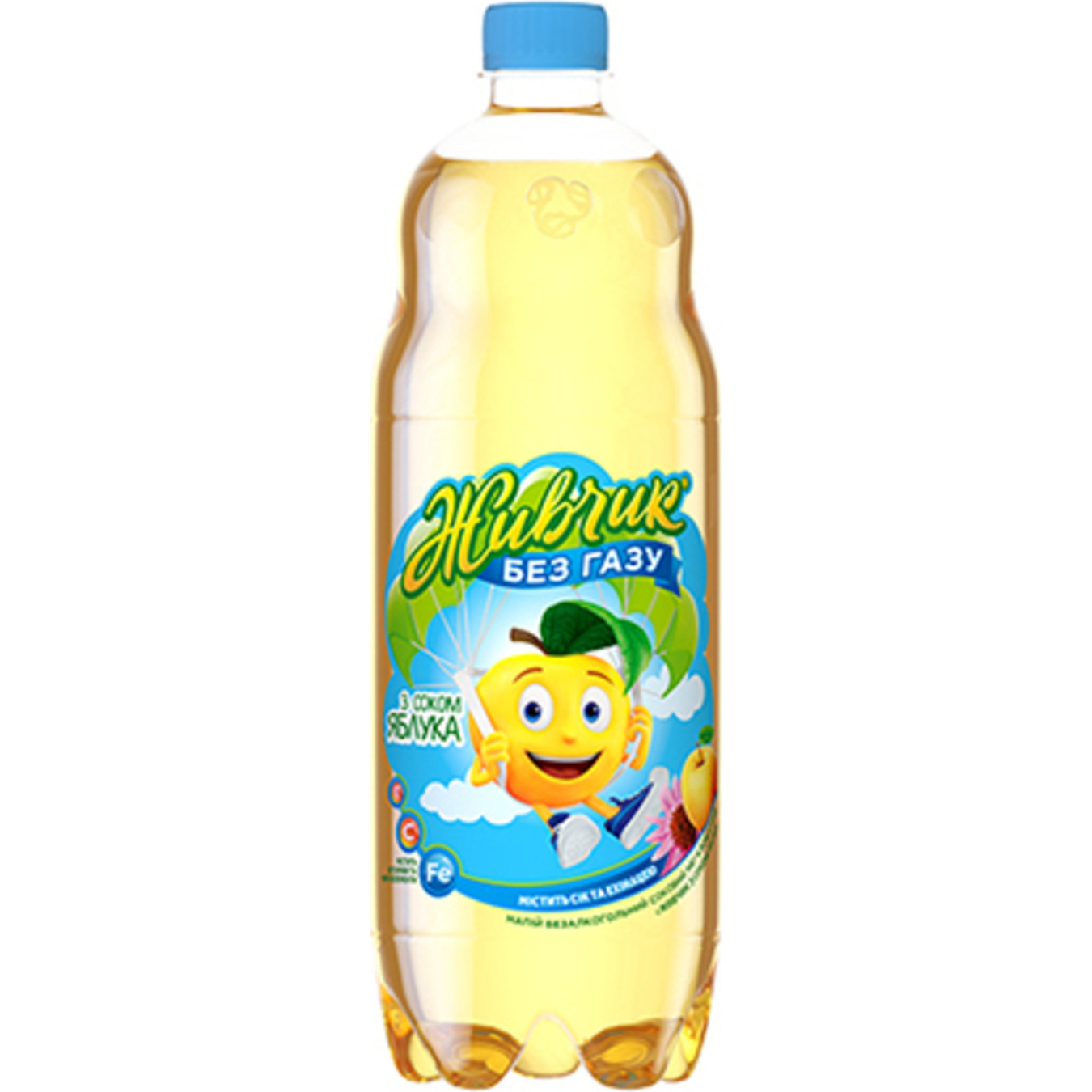 Zhyvchyk Apple Juice-Containing Non-Carbonated Drink 1l
