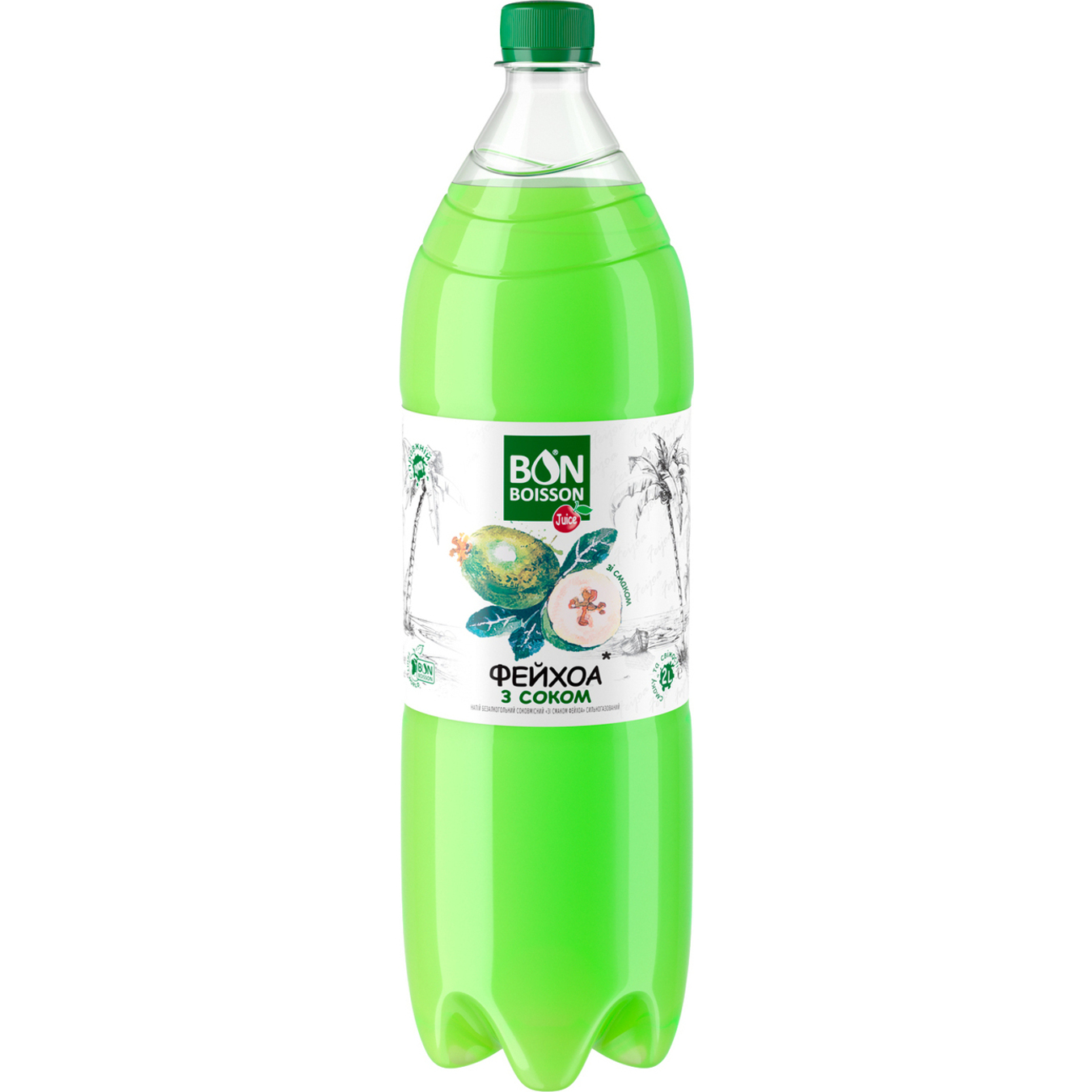 Bon Boisson Feijoa Highly Carbonated Drink 2l