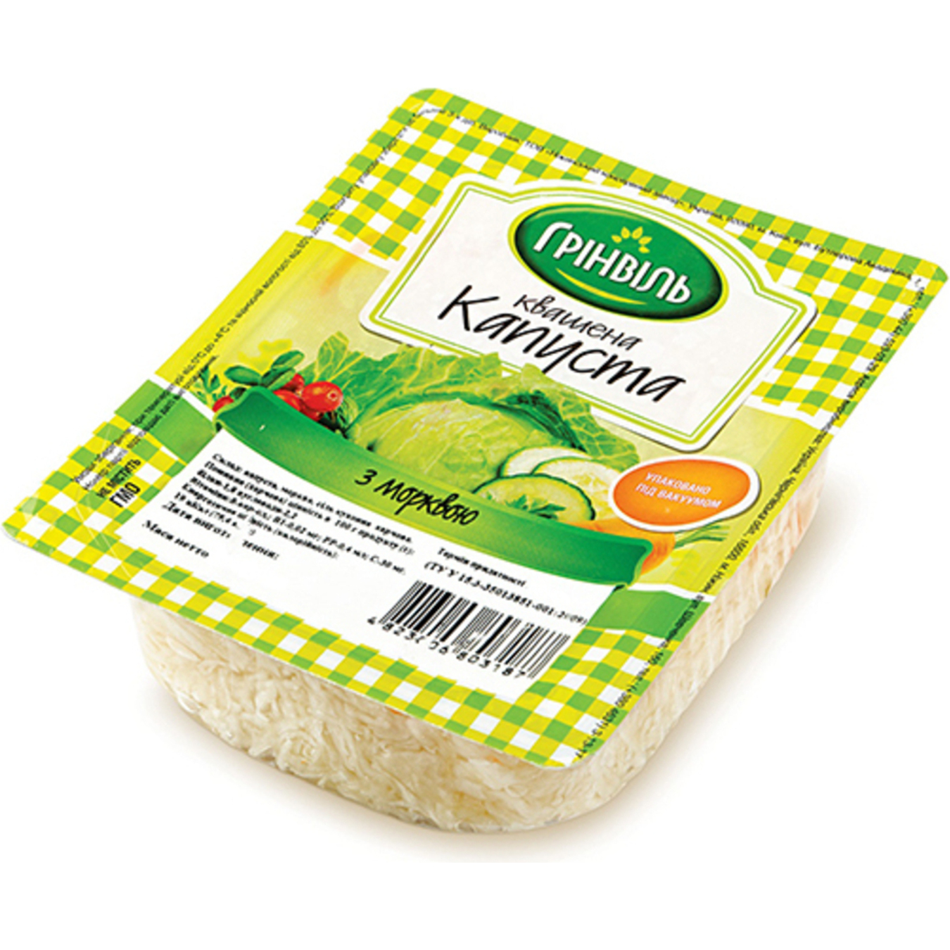 Greenvil pickled cabbage with carrot salad PET 500g