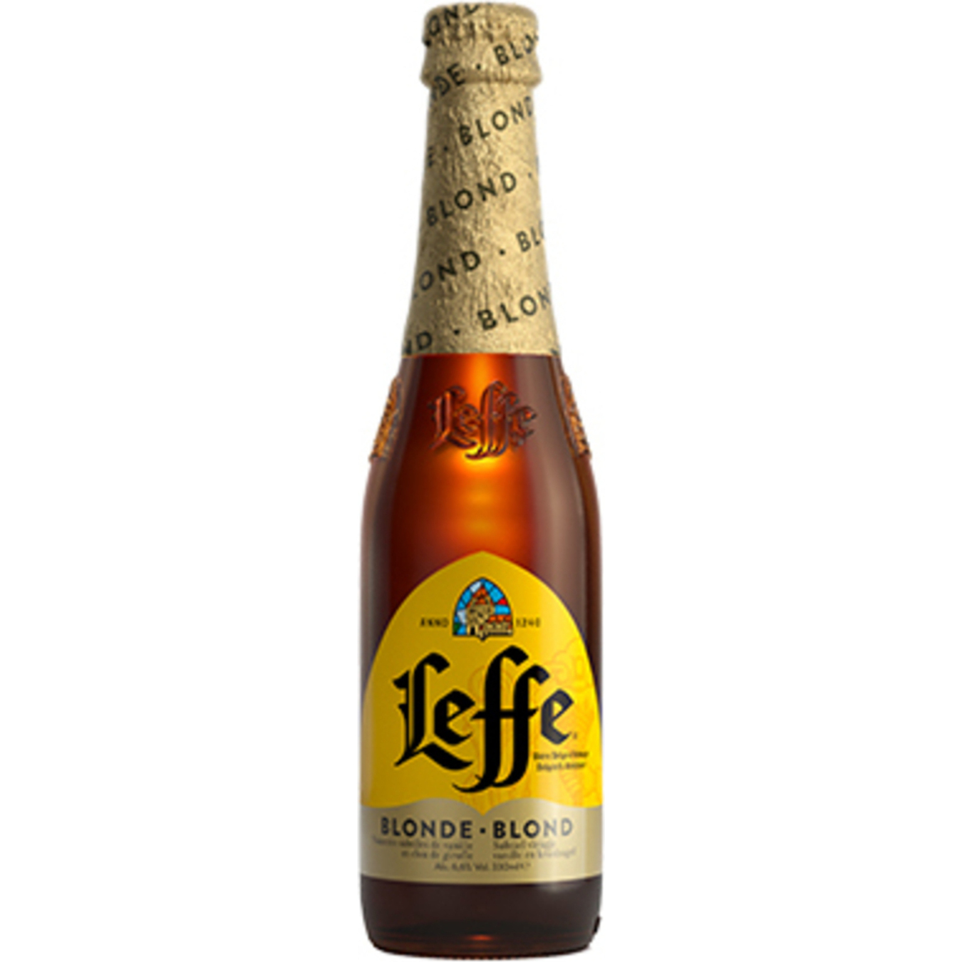 Leffe Blonde Beer 0,33l glass