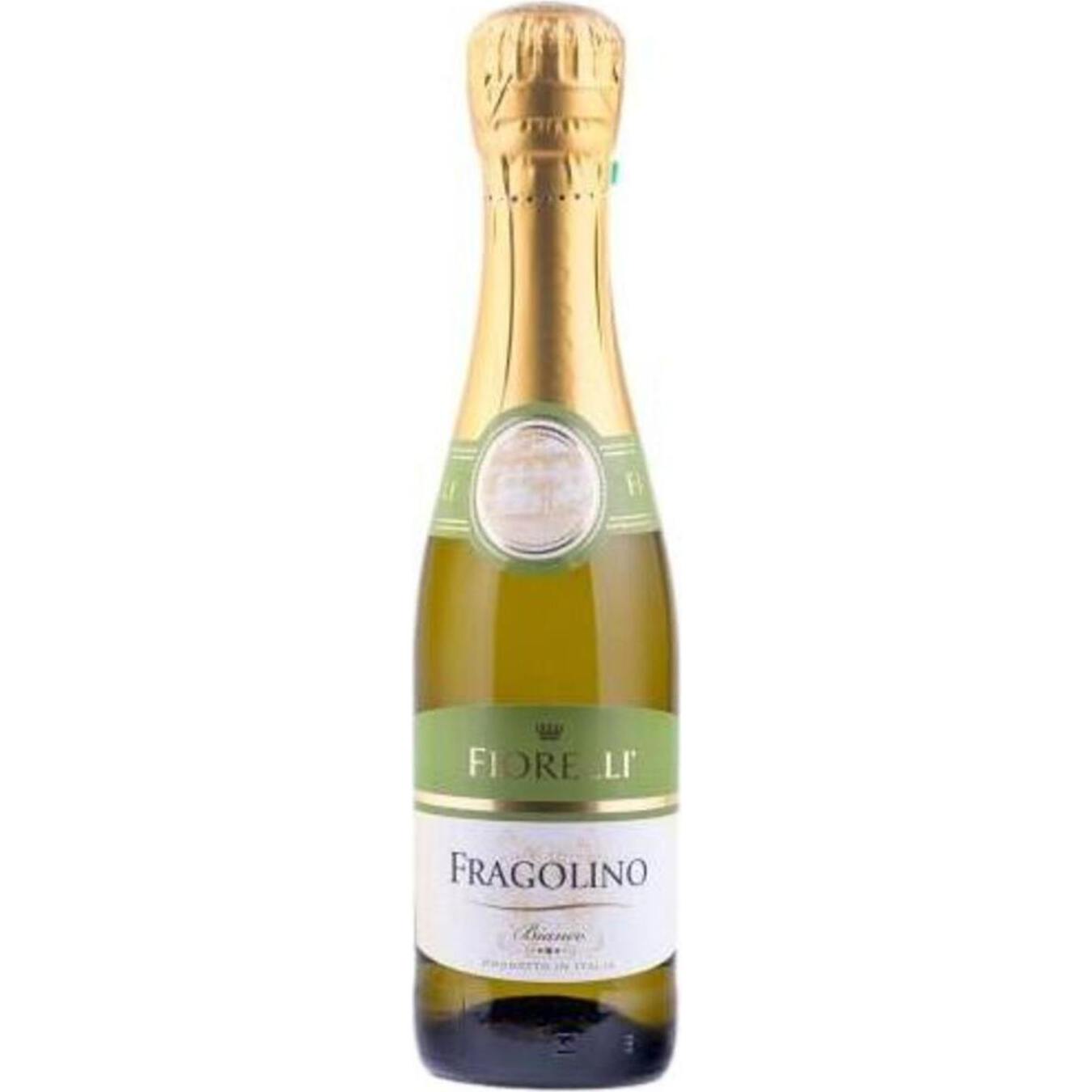 Напій Fiorelli Fragolino Bianco ароматизований на основі вина 7% 0.2л
