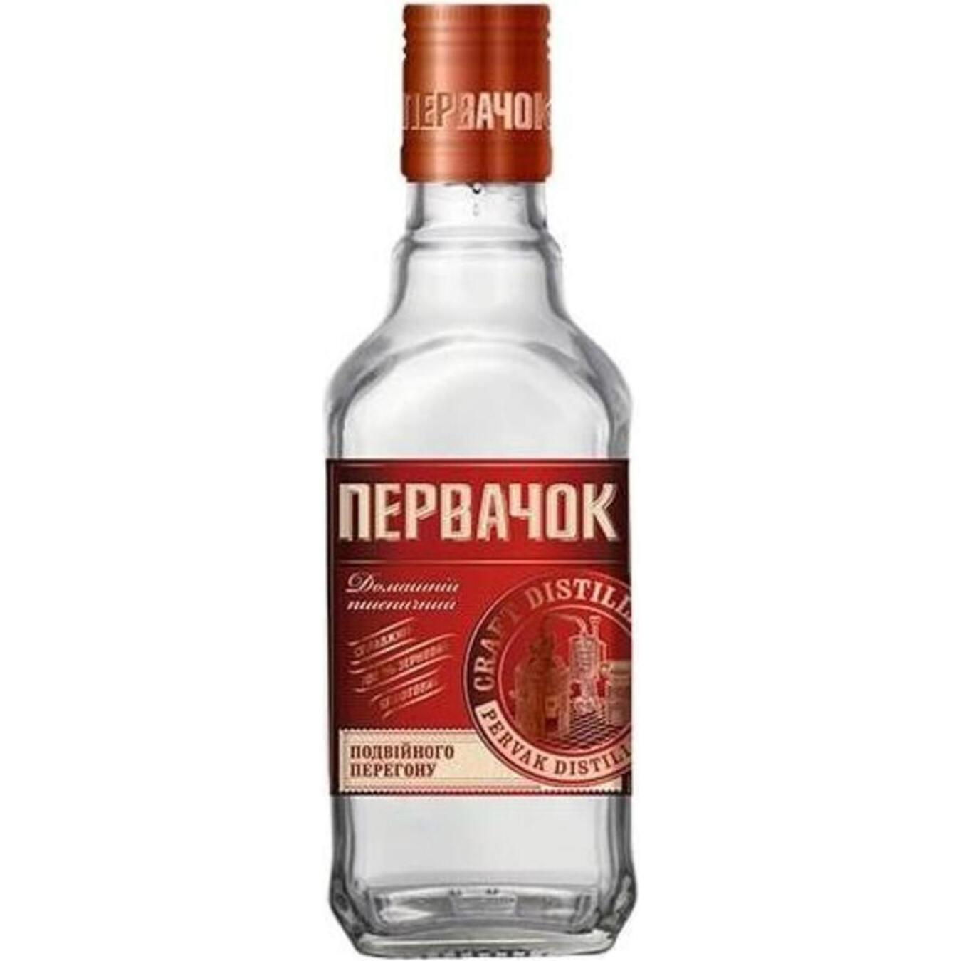 Pervachok ​​Homemade wheat double filtration special vodka 40% 0,25l 2