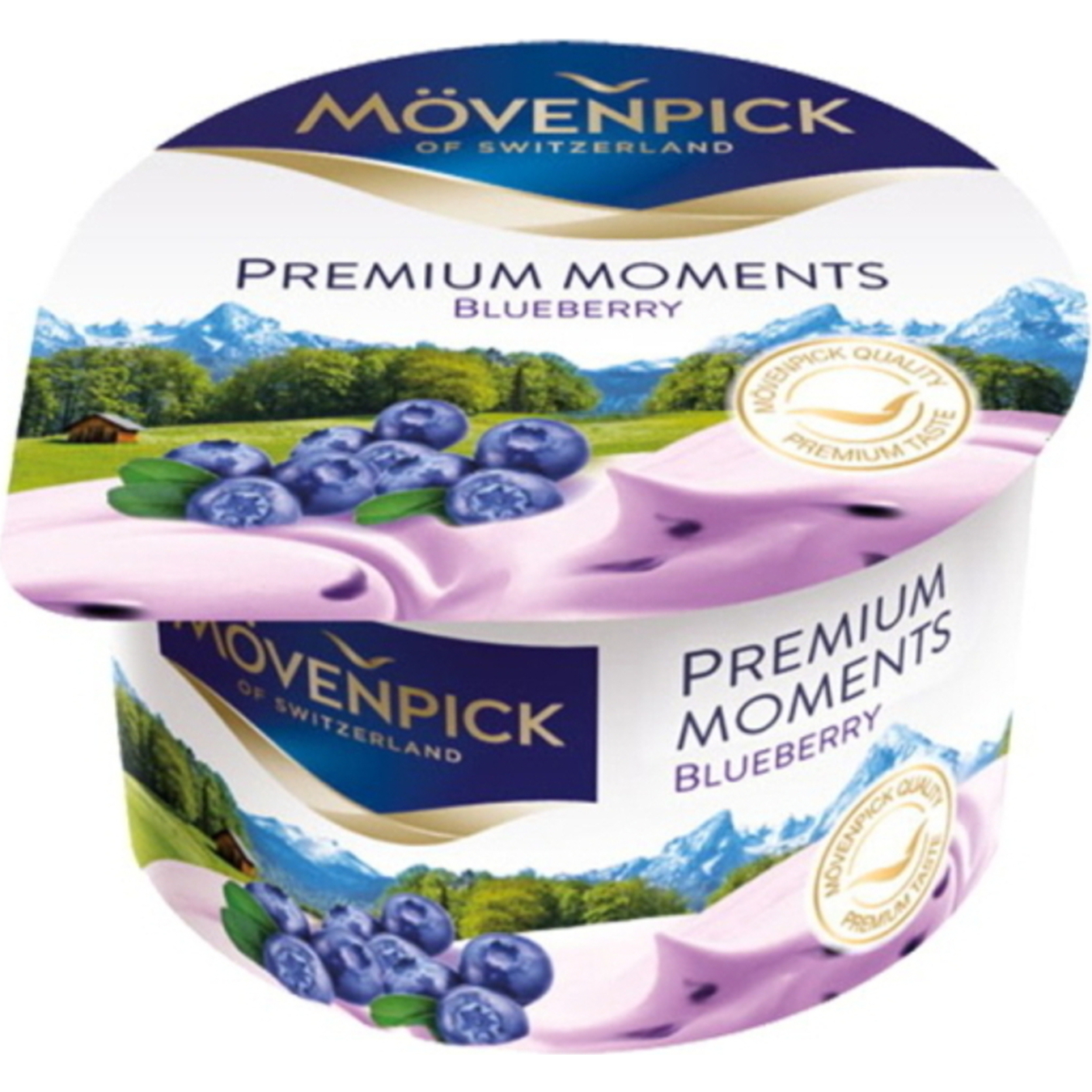 Mövenpick Premium Moments Yogurt Bilberry 5% 100g