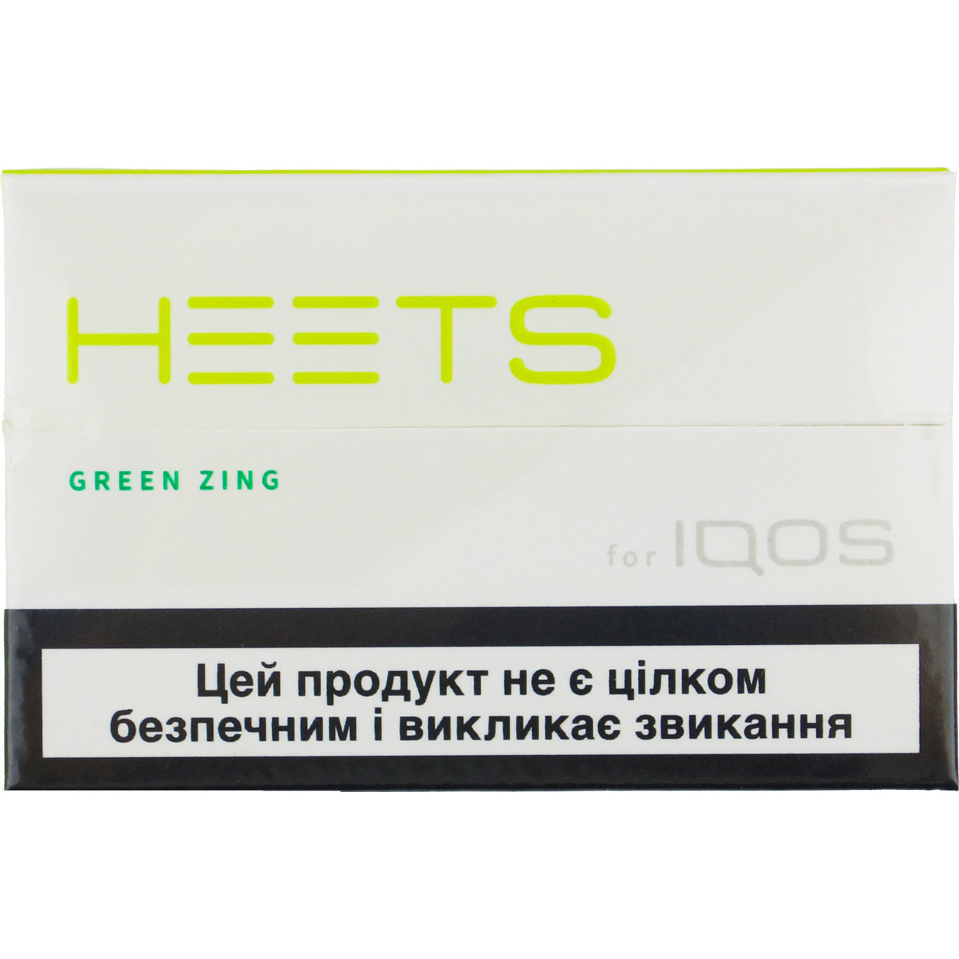 Heets Green Zing Sticks 20 pcs (the price is indicated without excise tax)