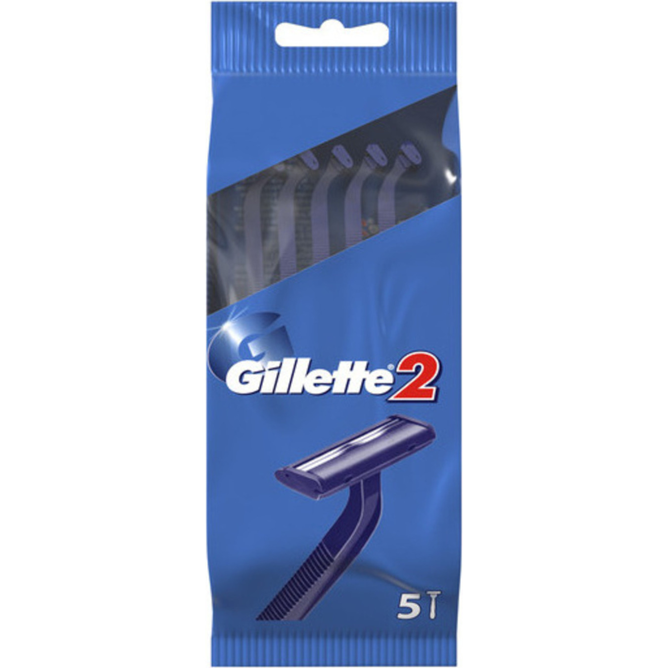 Gillette 2 Disposable Razors 5pcs