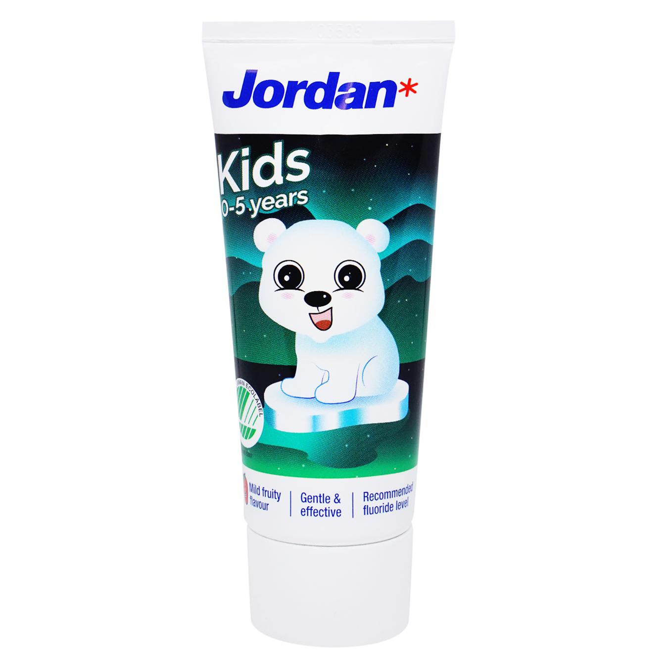 Паста зубная Jordan Kids детская 0-5 лет 3