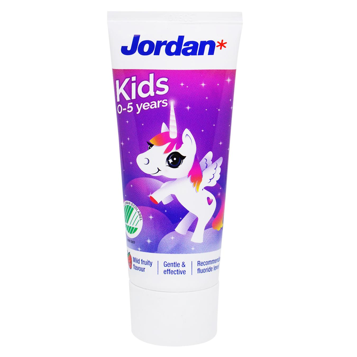 Паста зубная Jordan Kids детская 0-5 лет