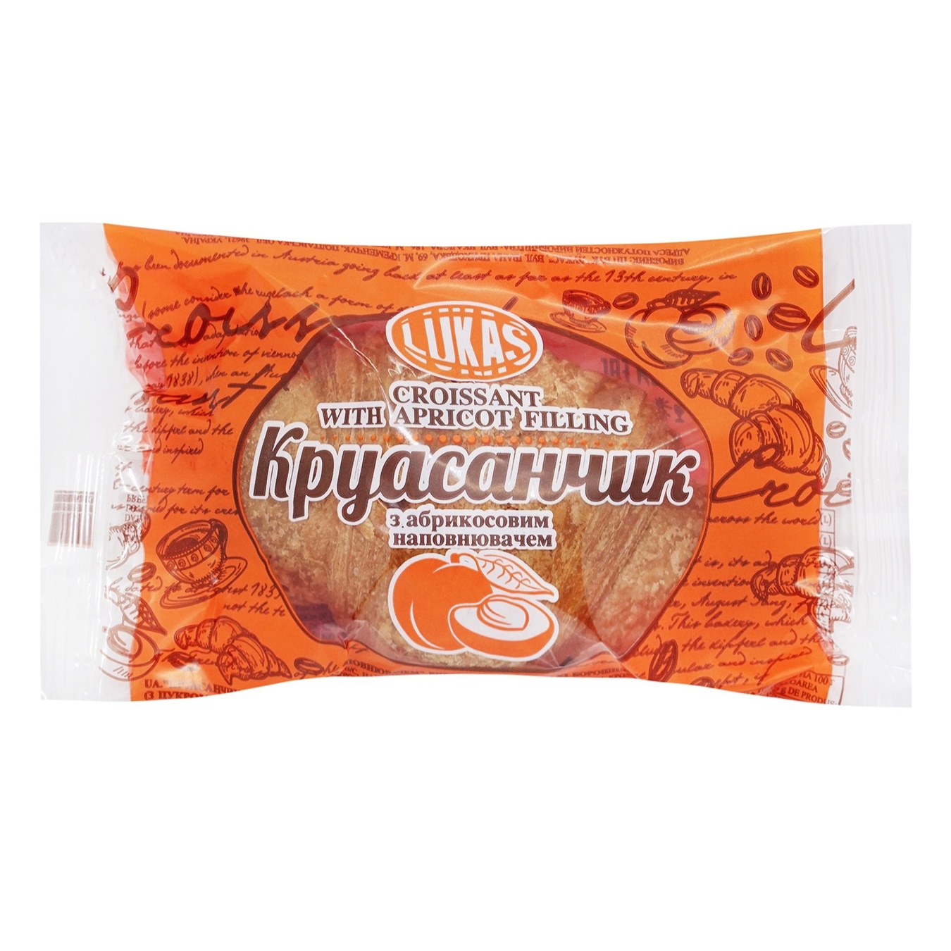 Croissant Lucas apricot weight