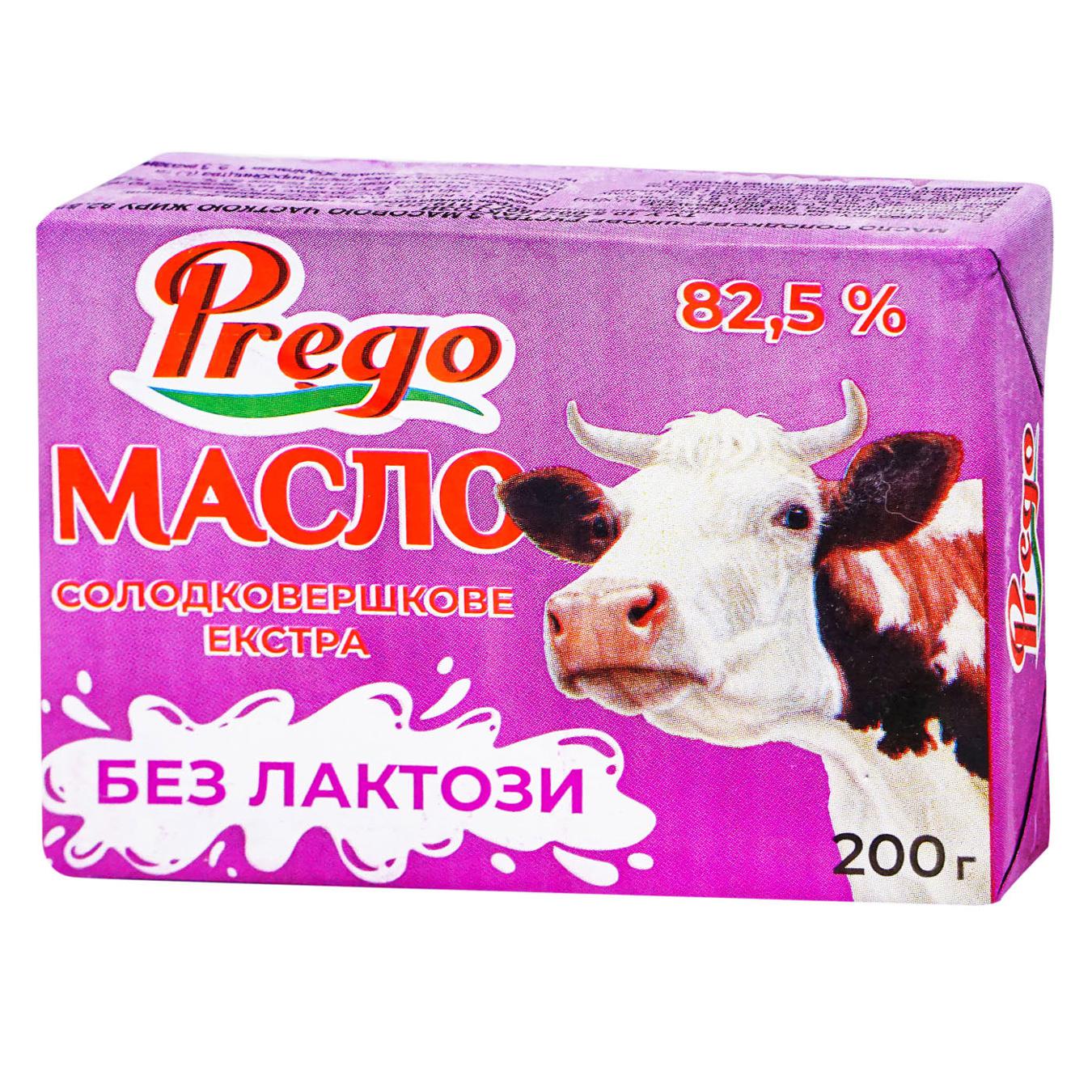 Масло Новгород-Сіверський солодковершкове екстра без лактози 82,5% 200г