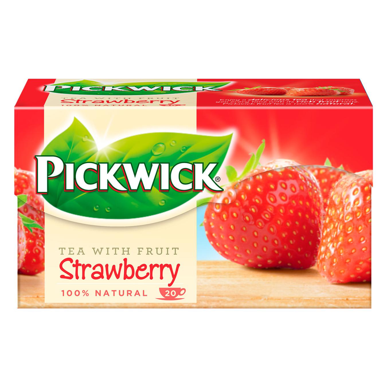 Black tea Pickwick Strawberry 20*1.5g