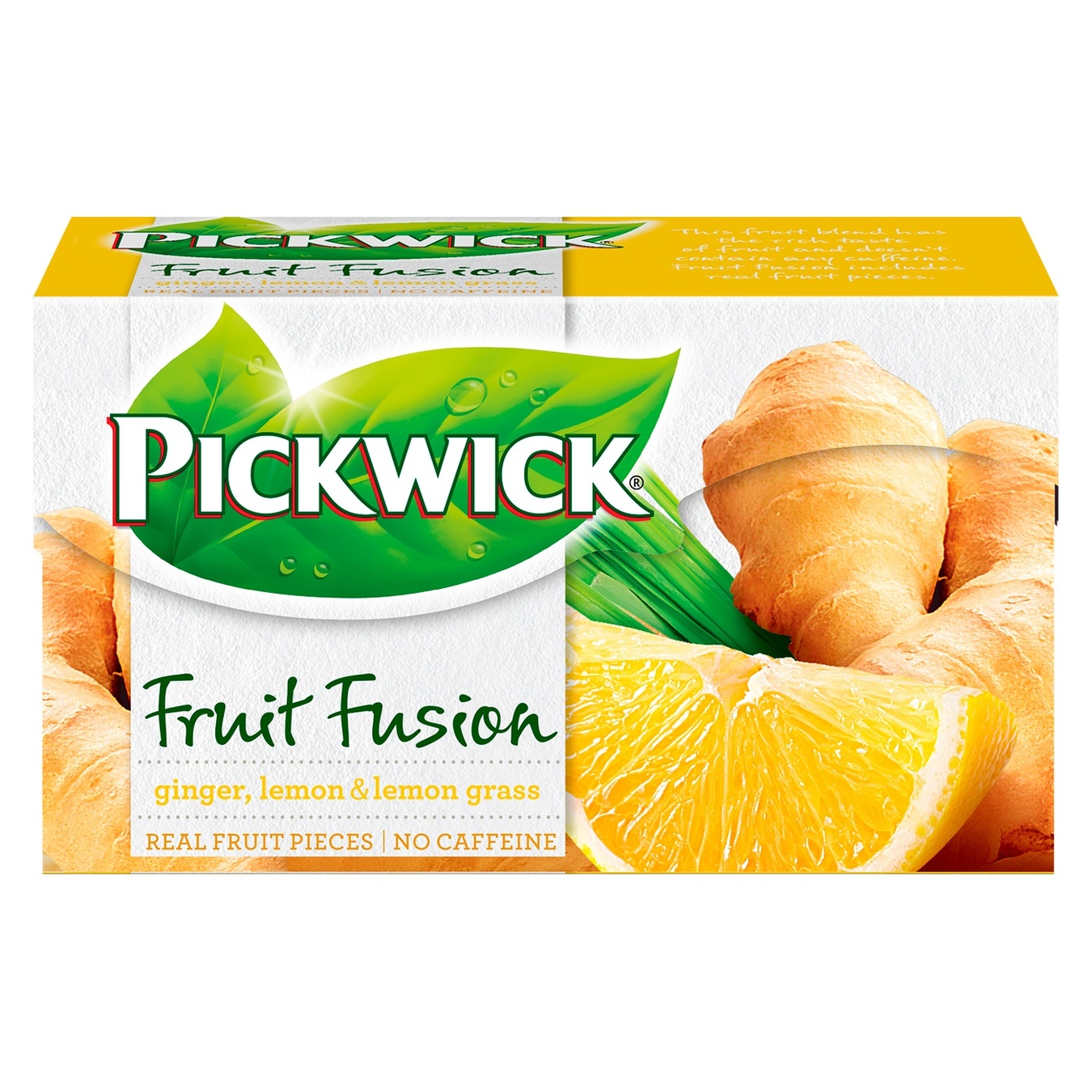 Pickwick Ginger, Lemon, Lemongrass tea 20*2g