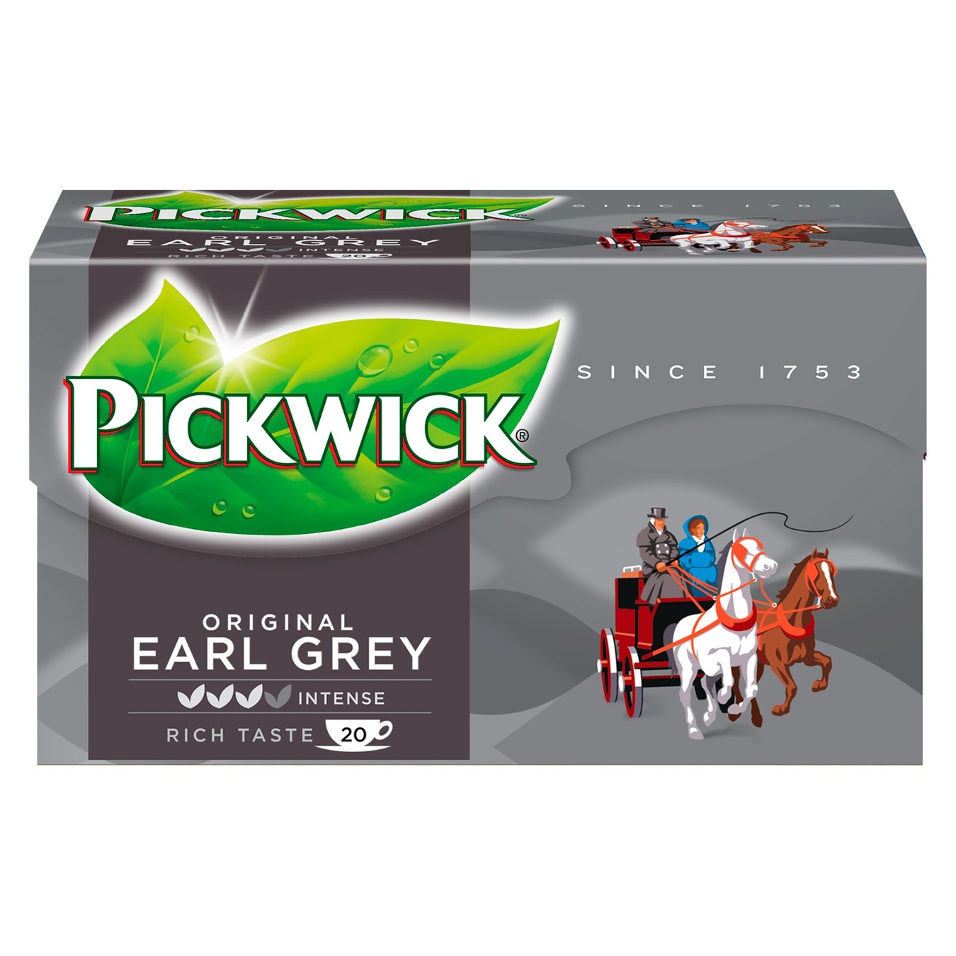 Чай Pickwick Earl Grey з бергамотом 20*2г