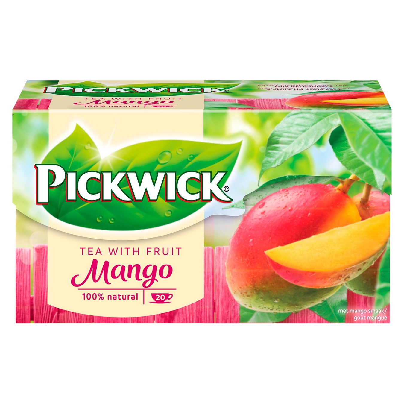 Чай чорний Pickwick Mango 20*1,5г