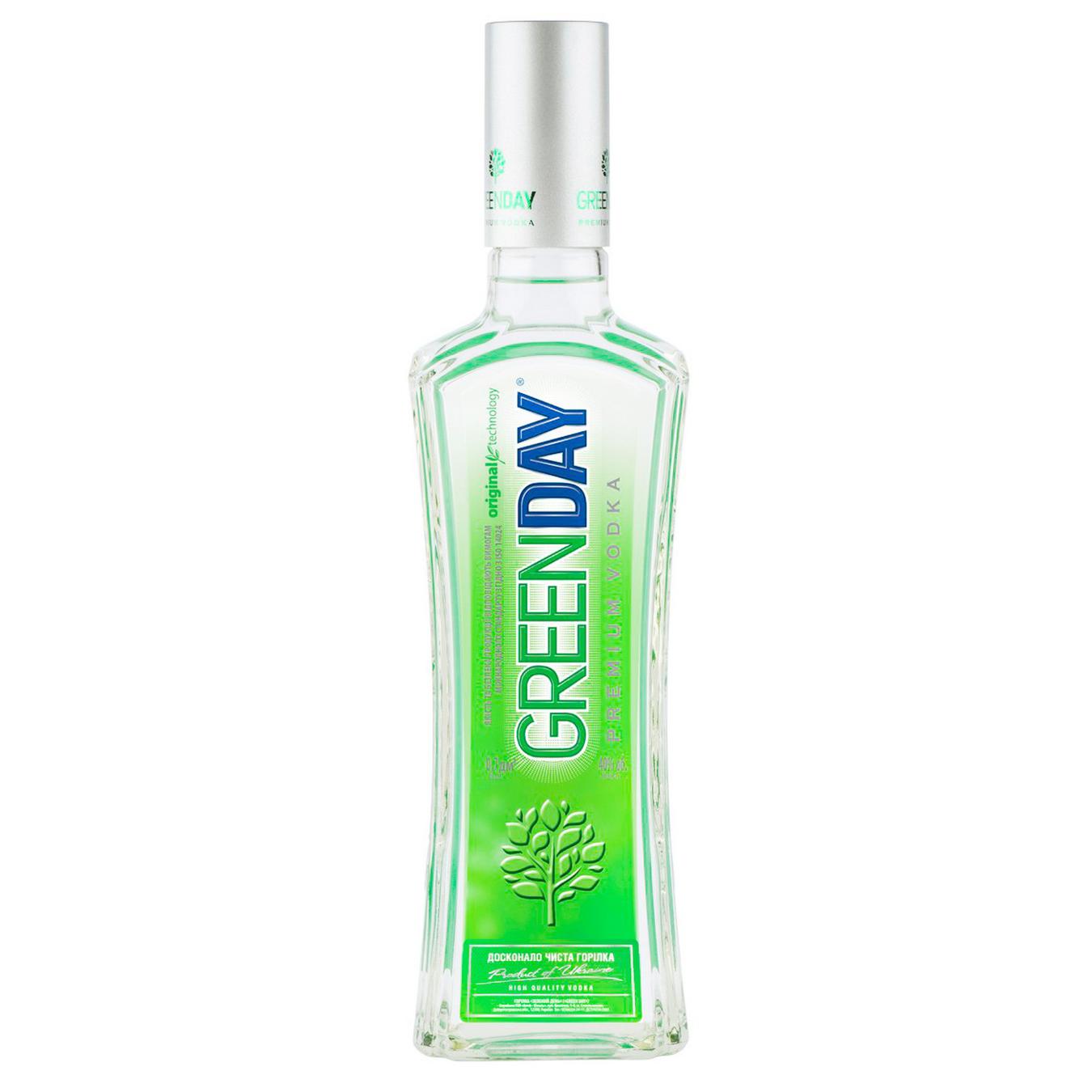 Green Day Vodka Green Day 0.7 l
