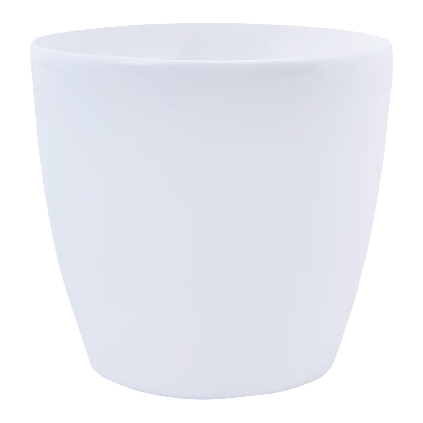 Aleana flower pot plastic Matilda 20*18 cm round white