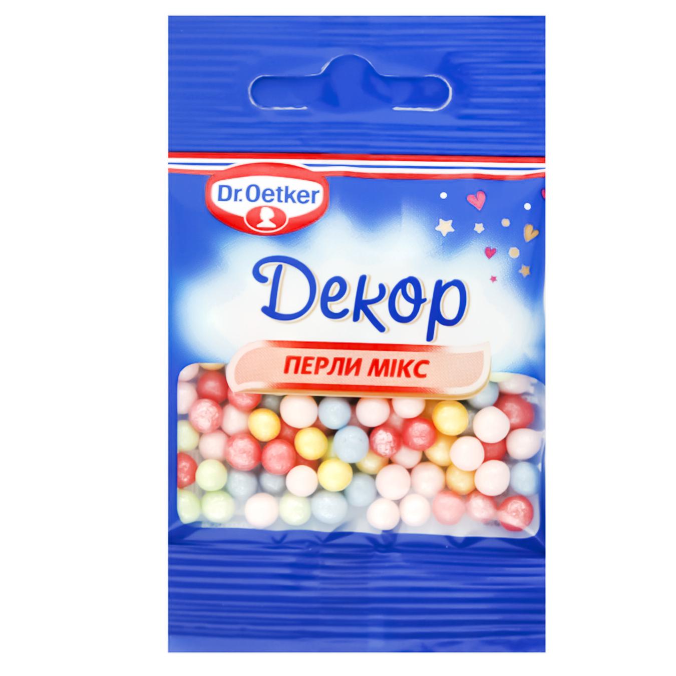 Dr. Oetker Sugar sprinkles decorative pearls mix 10 g