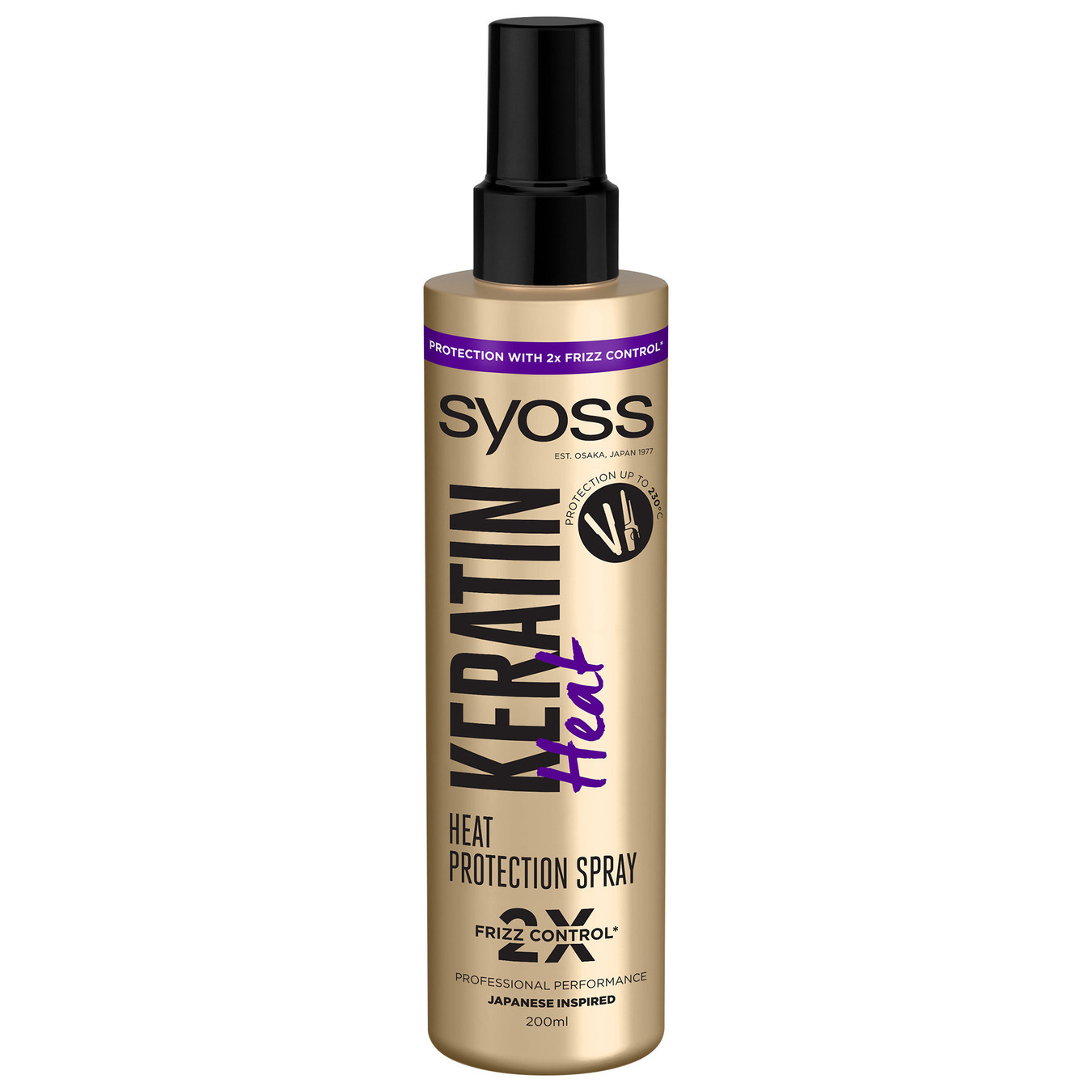 SYOSS KERATIN for hair thermal protection up to 230⁰С Spray 200 ml