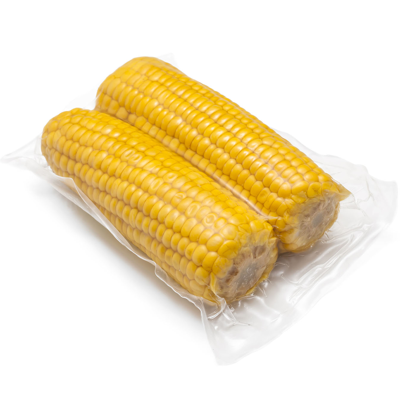 Organic boiled corn, packaged pcs.