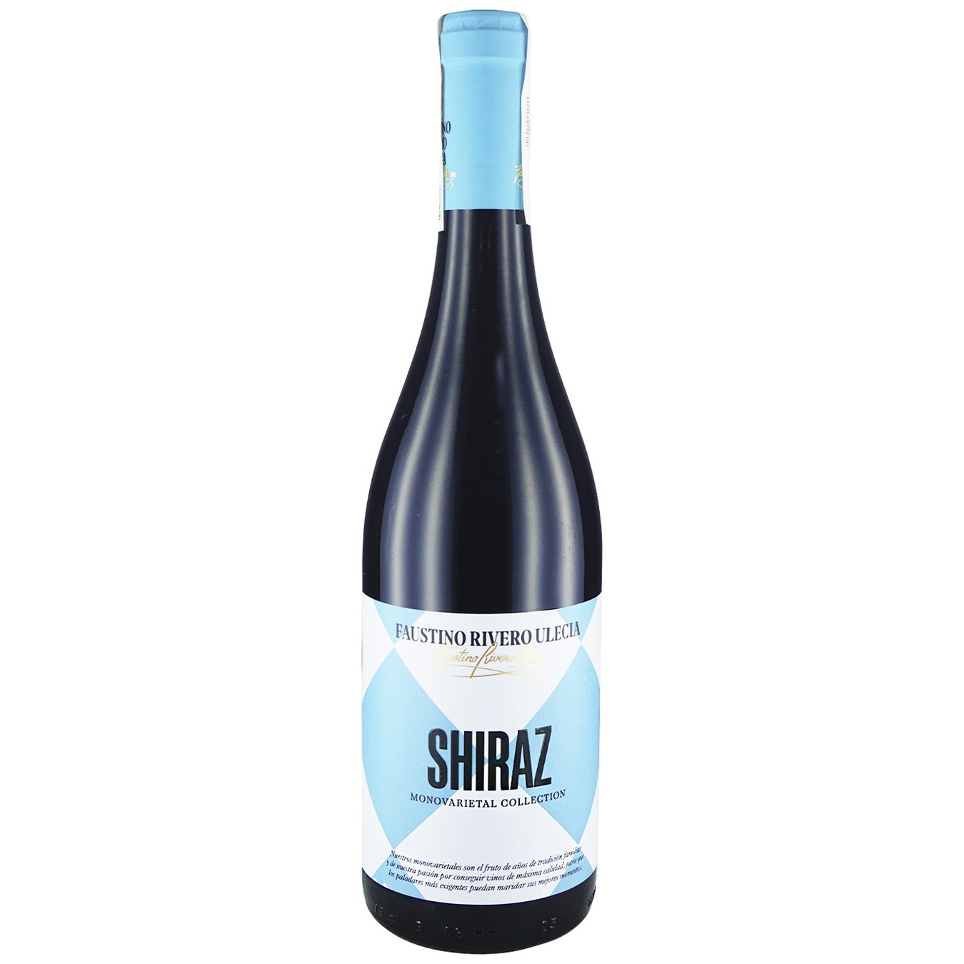 Вино Faustino Rivero Ulecia Shiraz красное сухое 13,5% 0,75л
