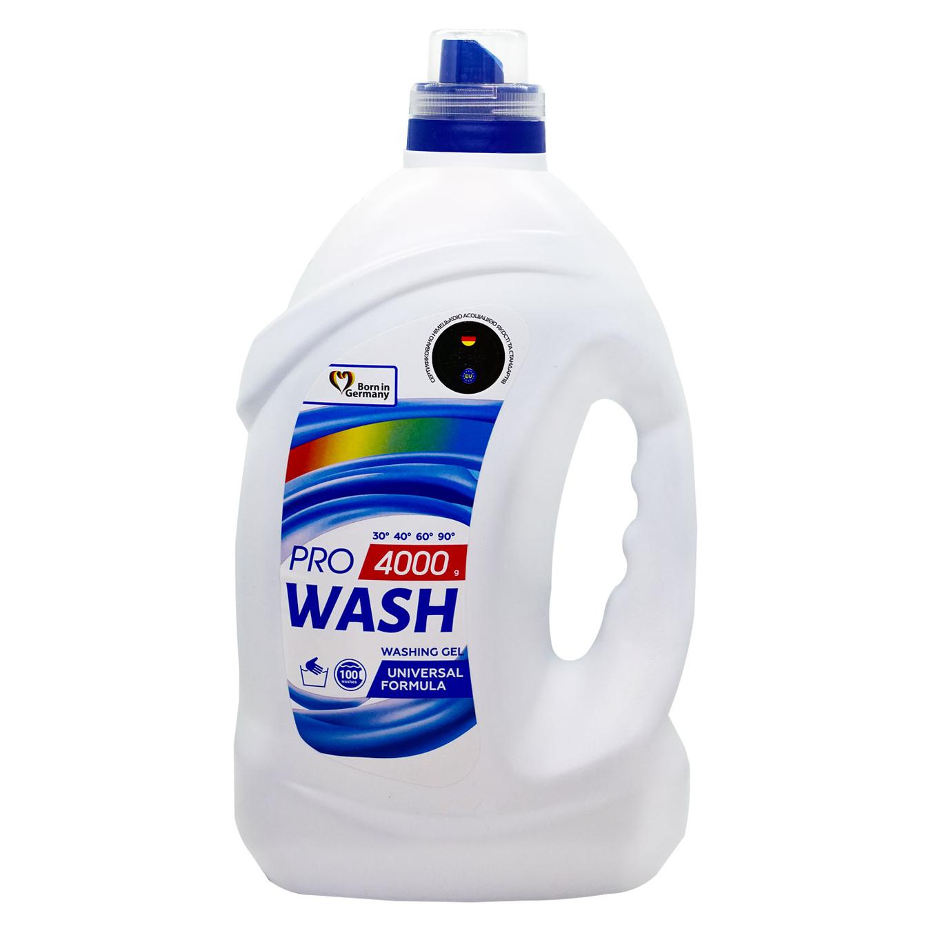 Гель для прання Pro Wash універсальний 4л