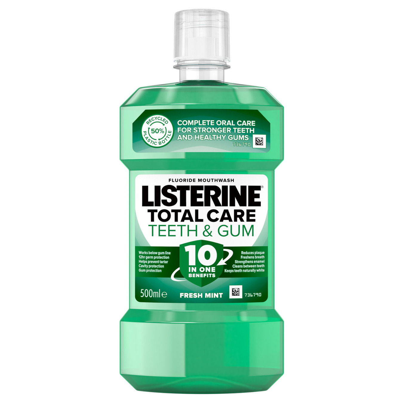 Ополаскиватель для полости рта Listerine Expert Защита от кариеса 500мл