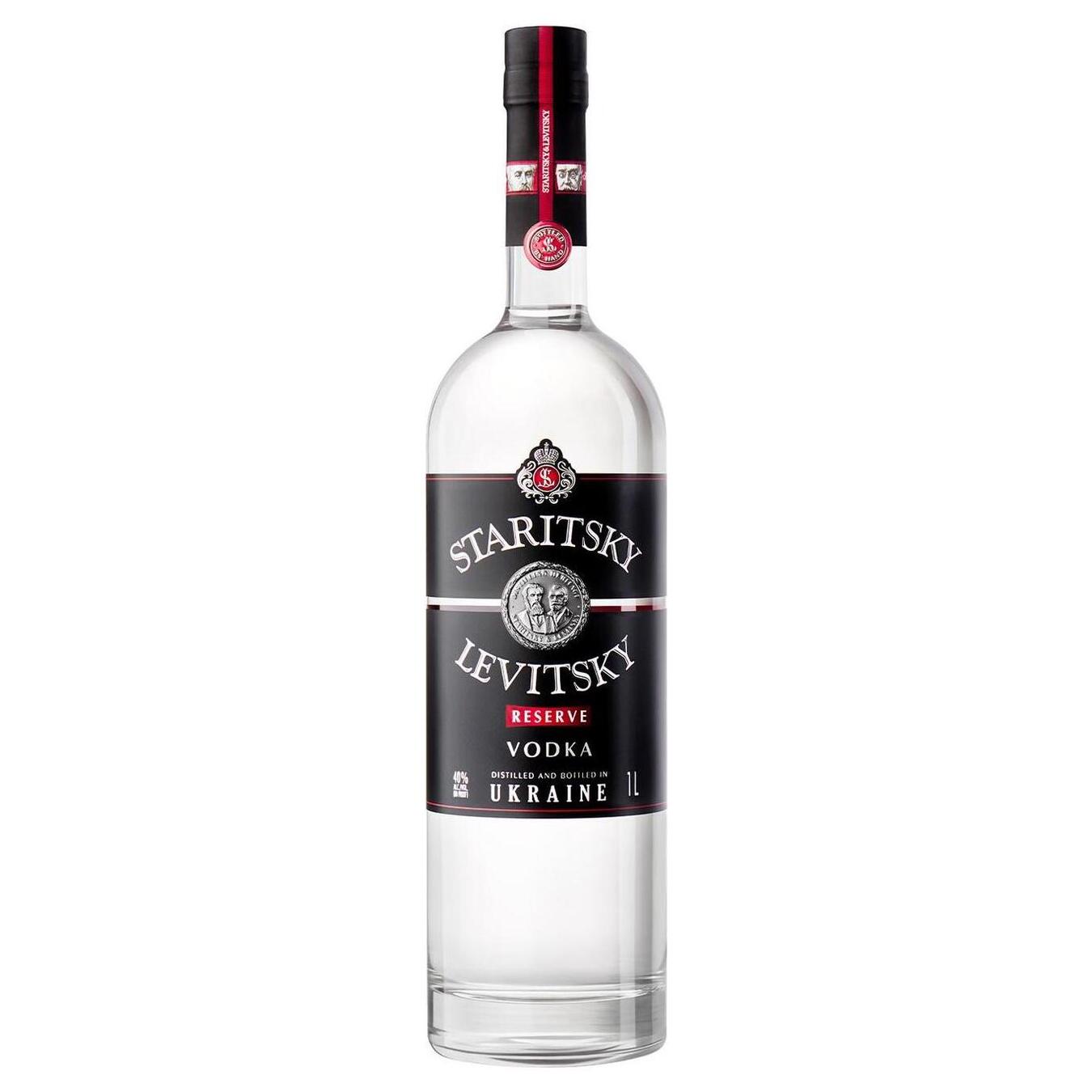 Vodka Staritsky Levitsky 40% 1l Reserve