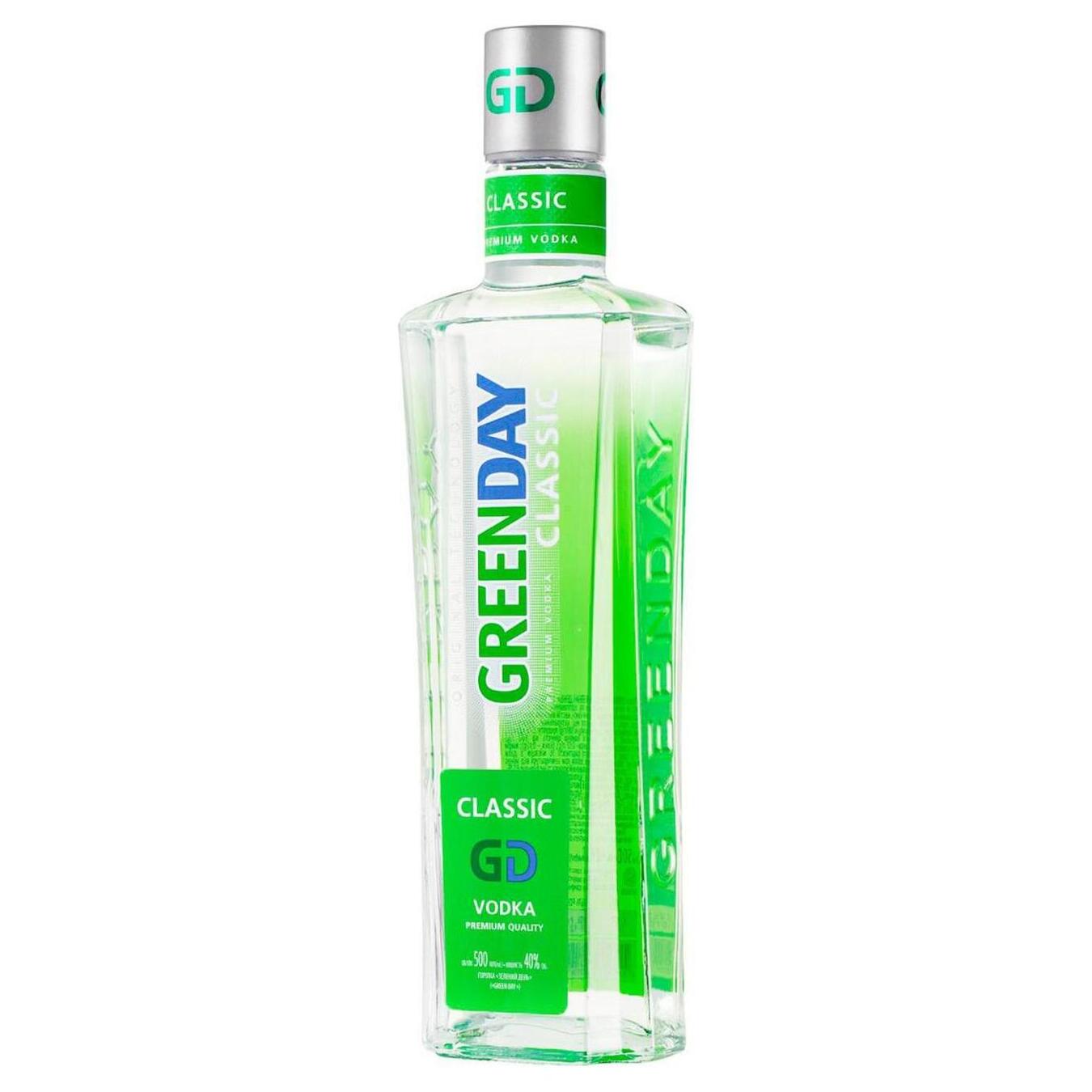 Vodka Green Day 40% 0.5 l