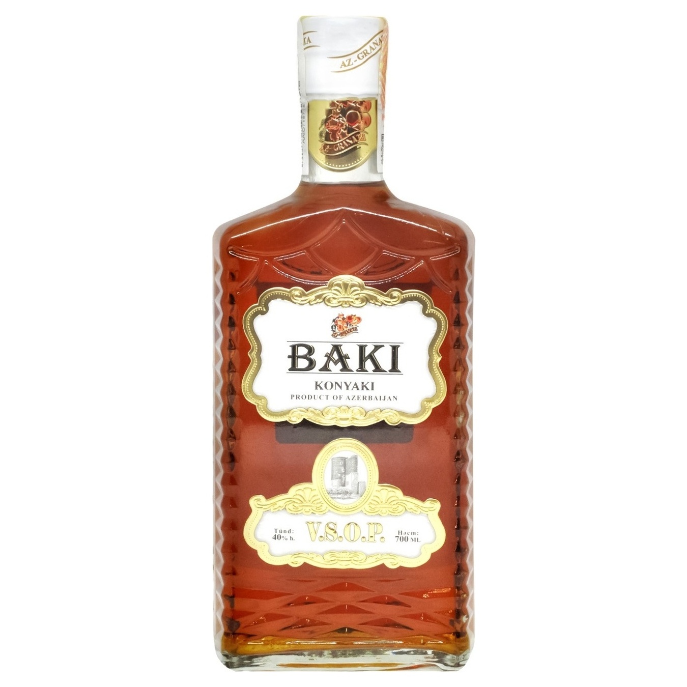 Cognac Az-Granata Baku 7 years 40% 0.7 l