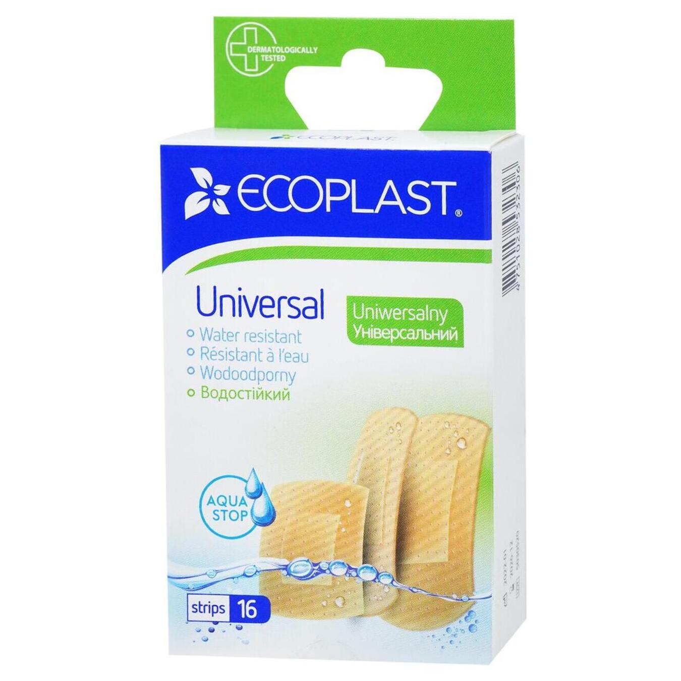 Набор пластырей Ecoplast медицинских универсальный 16шт.