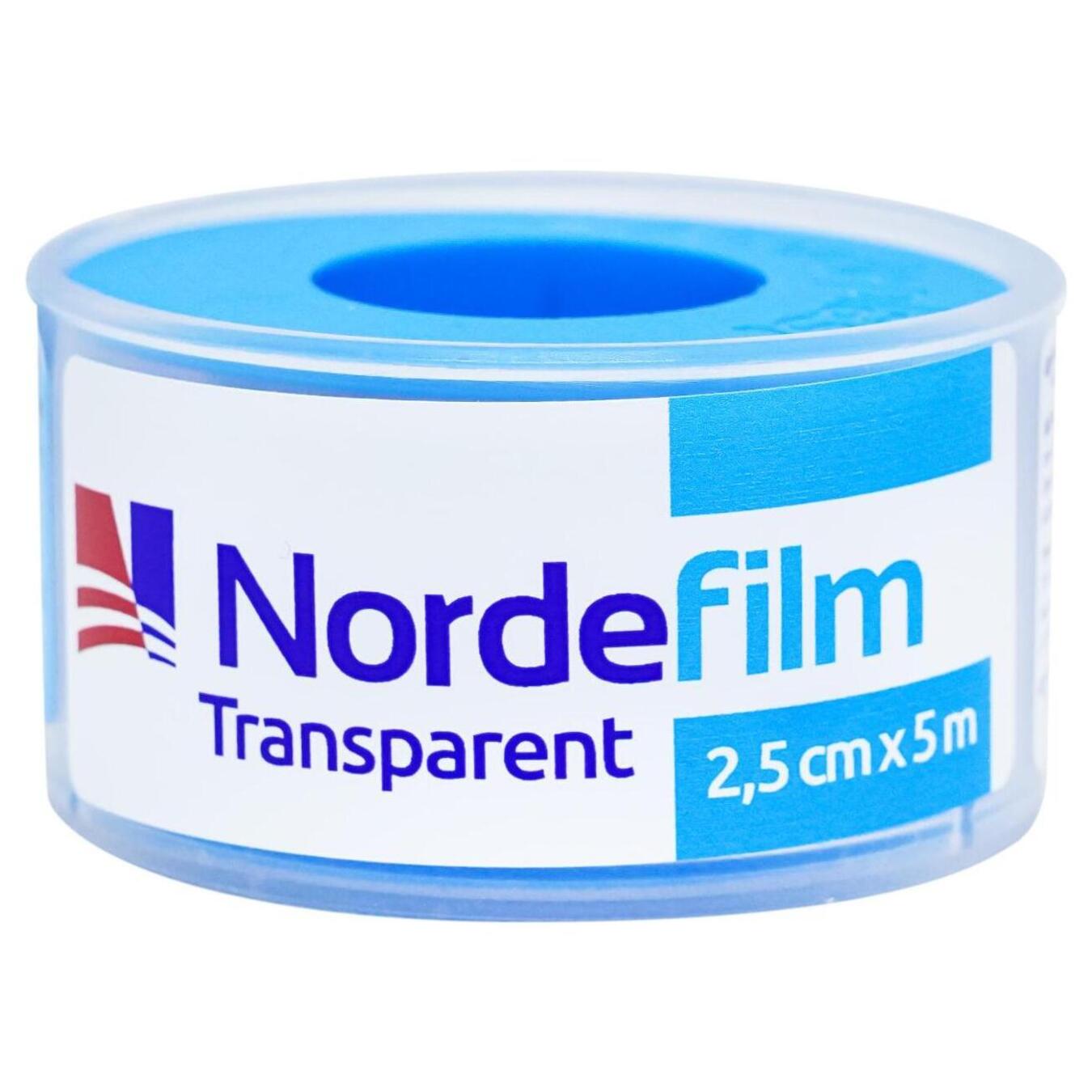 Plaster medical Nordeplast polymer waterproof 2.5cm*5m plastic