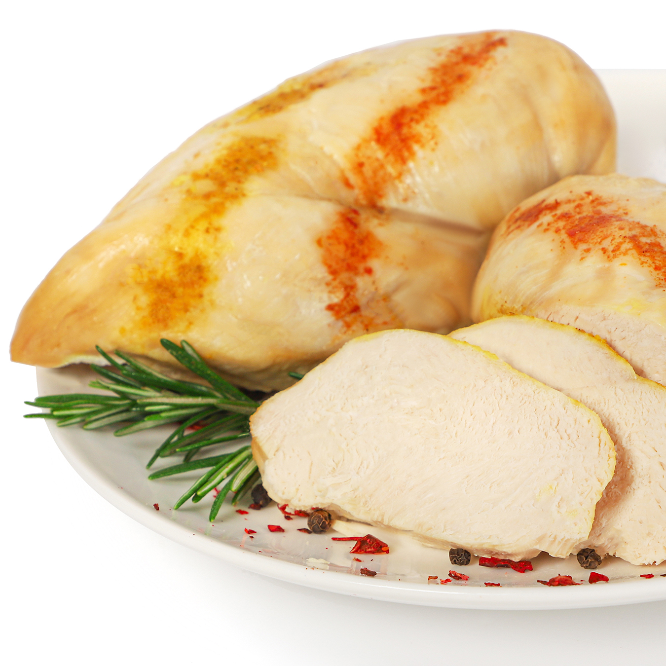 Chicken fillet baked with smoked salt 1pcs (100-120g)