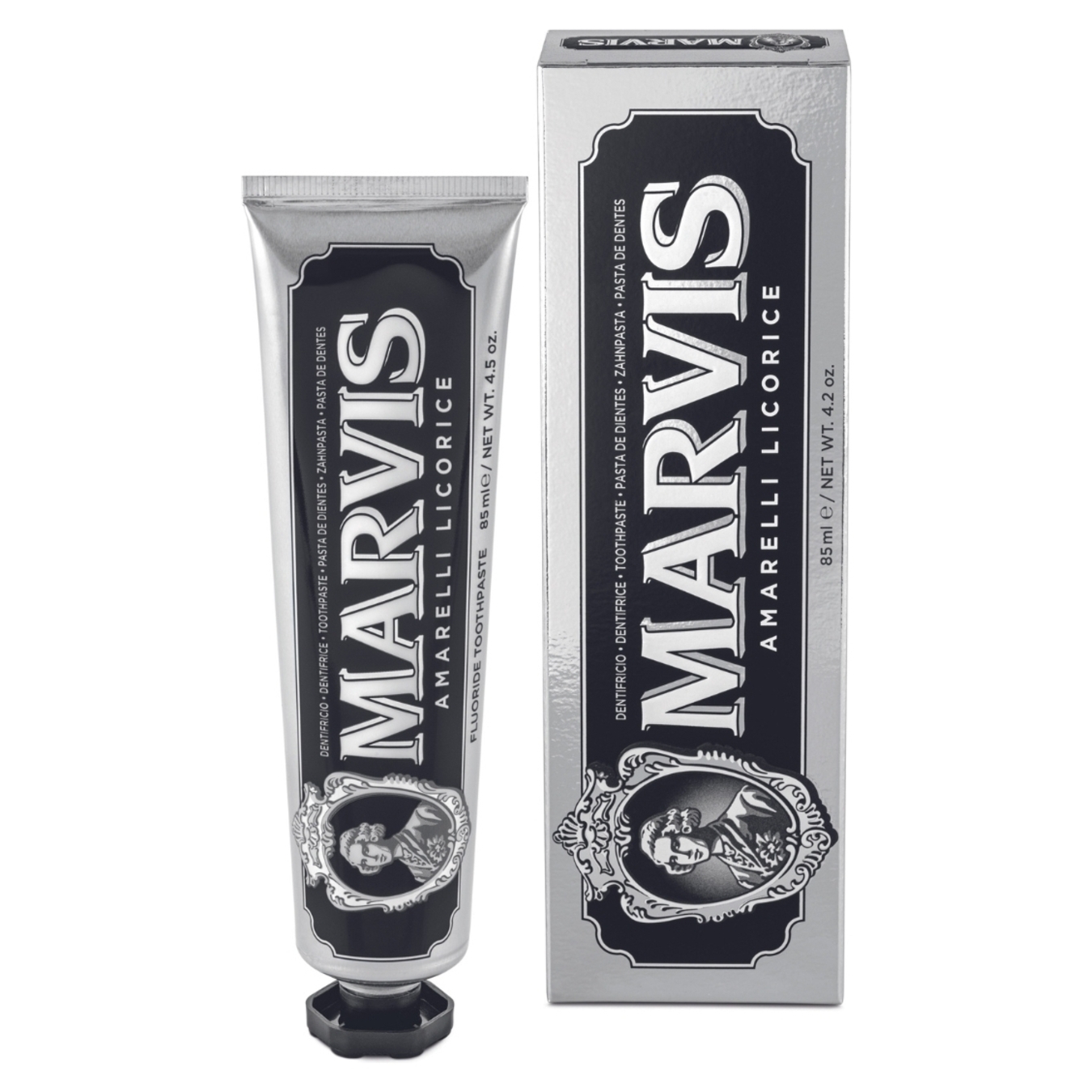 Зубная паста Marvis амарелли лакрица 85 мл 4
