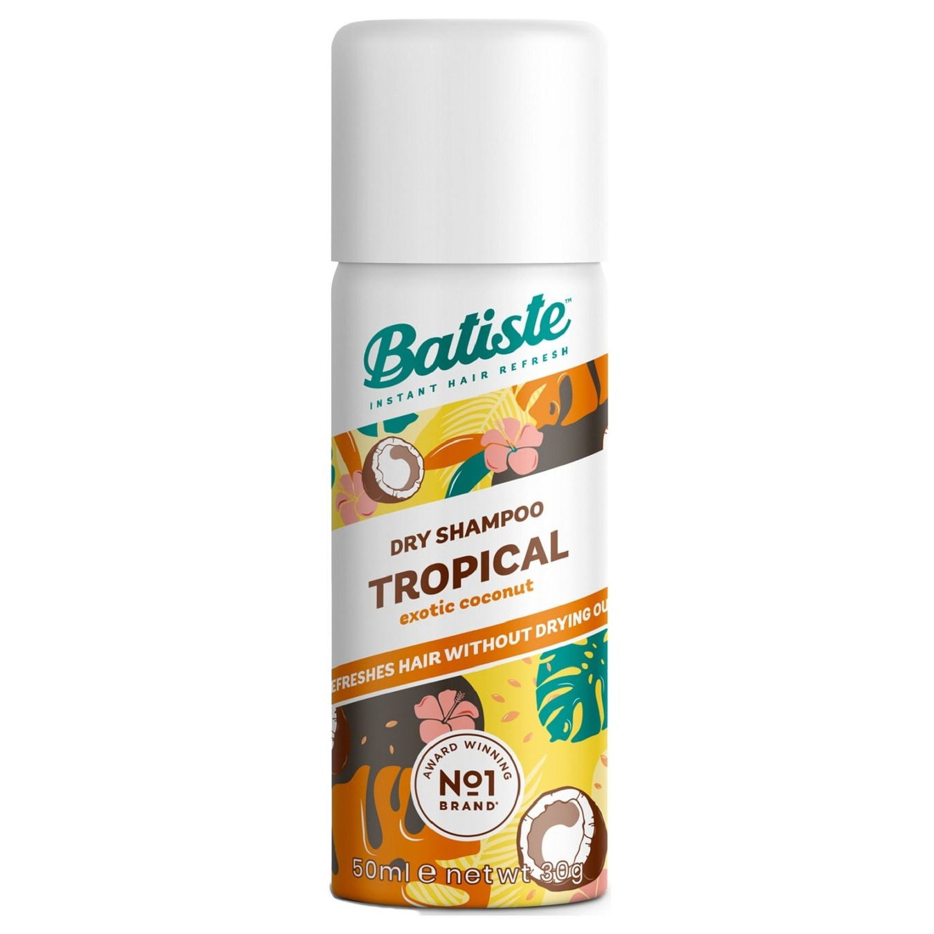 Batiste Tropical dry shampoo 50ml
