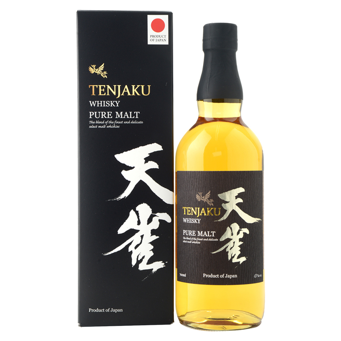 Виски Tenjaku Pure Malt 43% 0,7л