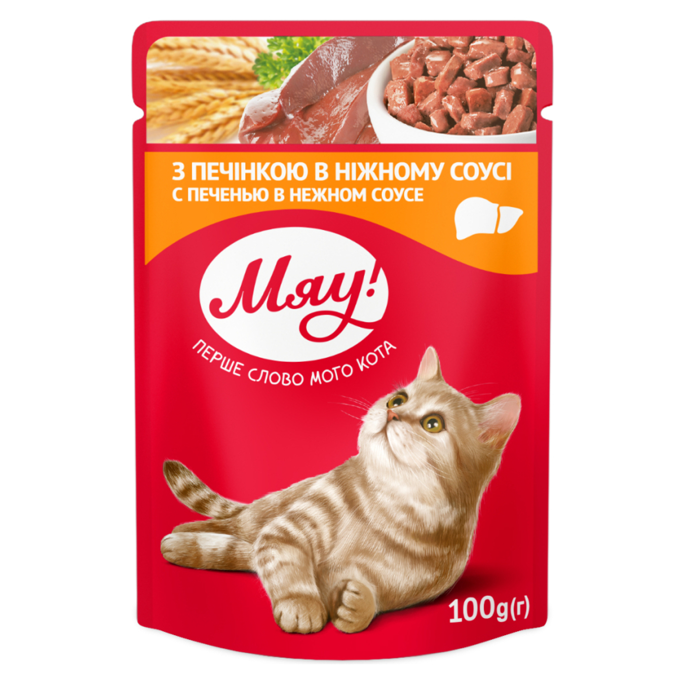 Miau! feed Liver in a gentle sauce 100g