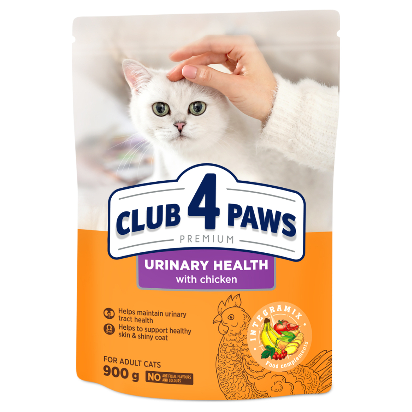 Club 4 paws Dry food Urinary tract health for adult cats 900g