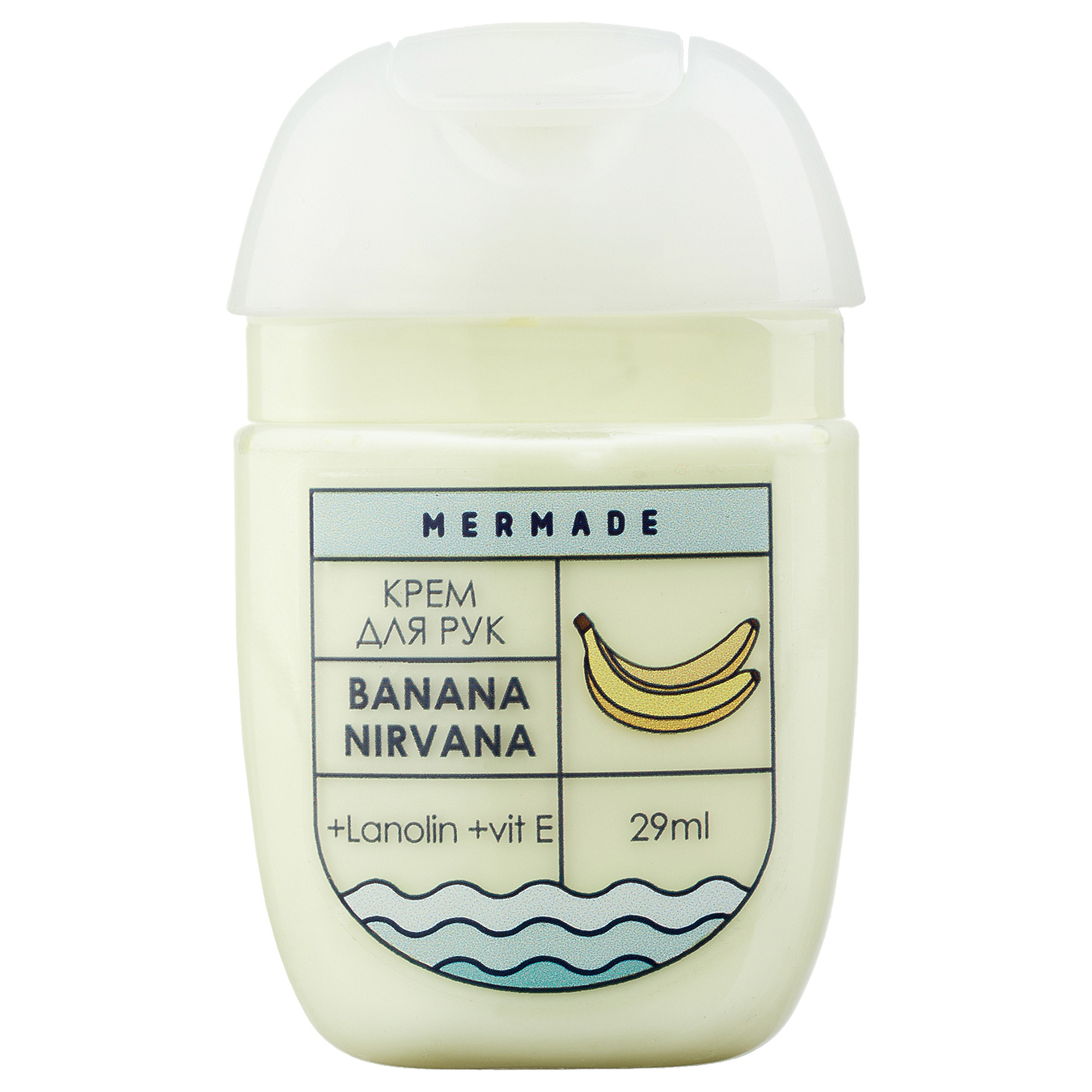 Mermade Banana Nirvana hand cream with lanolin 29ml