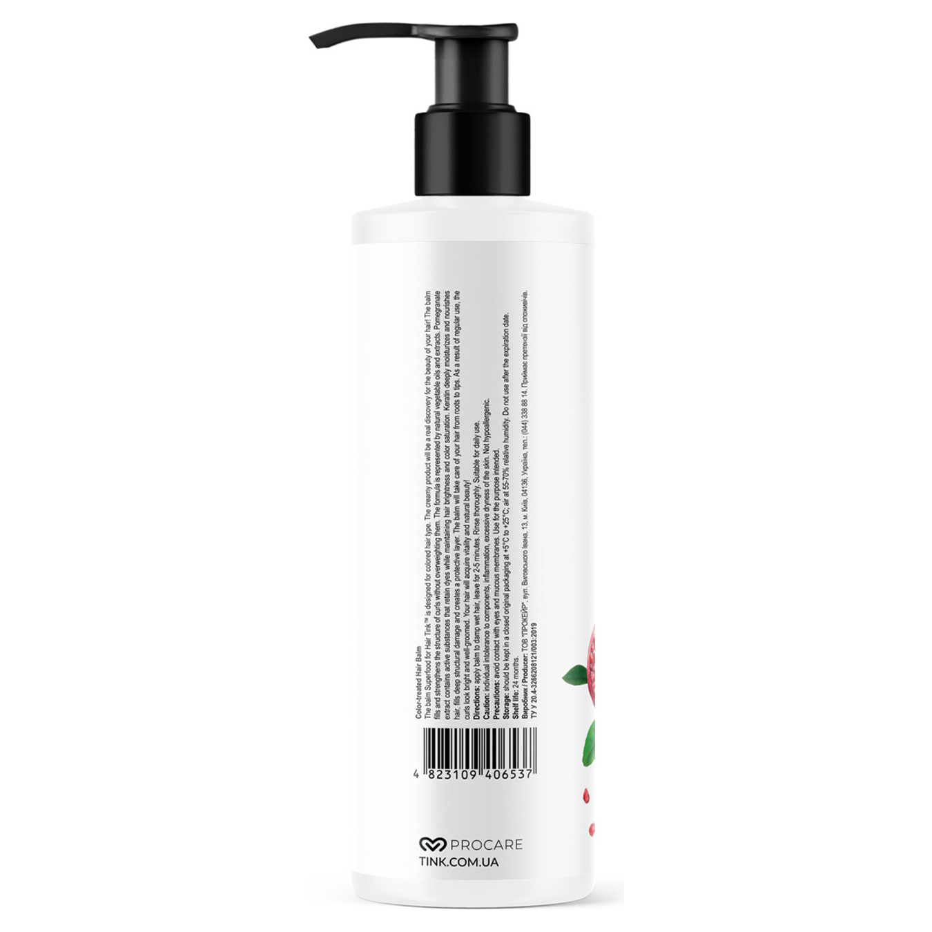 Balsam Tink Pomegranate-keratin for dyed hair 500ml 2