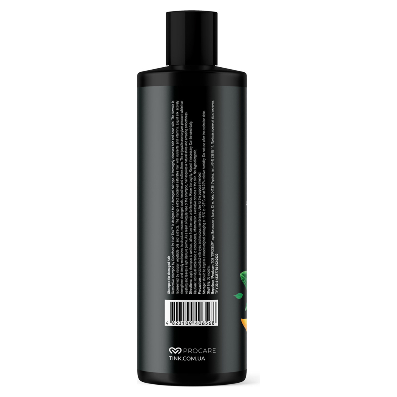 Shampoo Tink Mango liquid silk for damaged hair 500ml 2