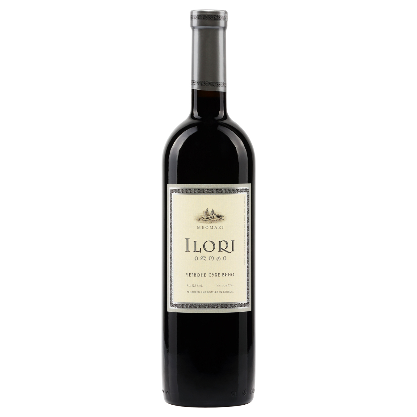 Вино Meomari ILORI червоне сухе 12,5% 0,75л