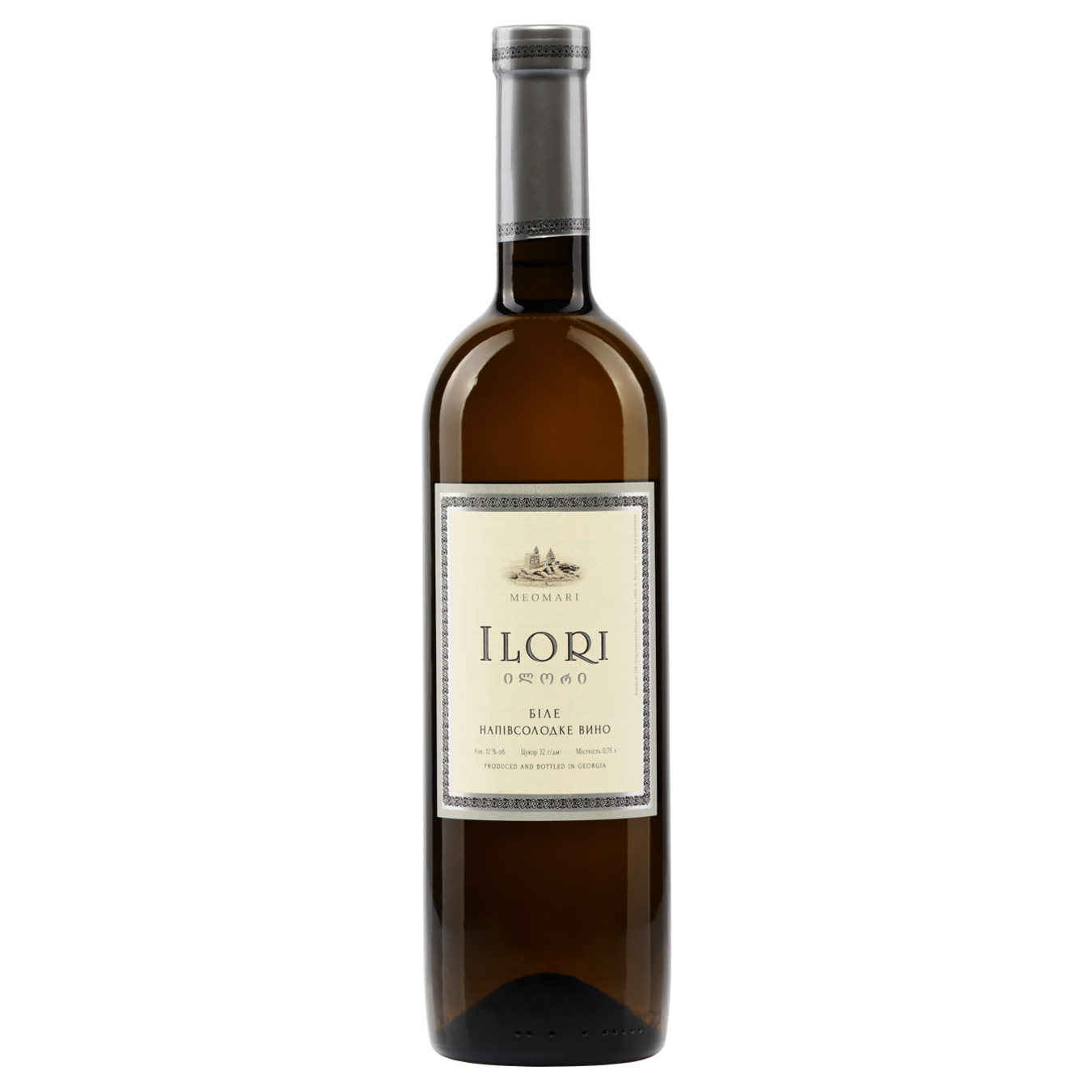 Вино Meomari ILORI біле напівсолодке 12% 0,75л