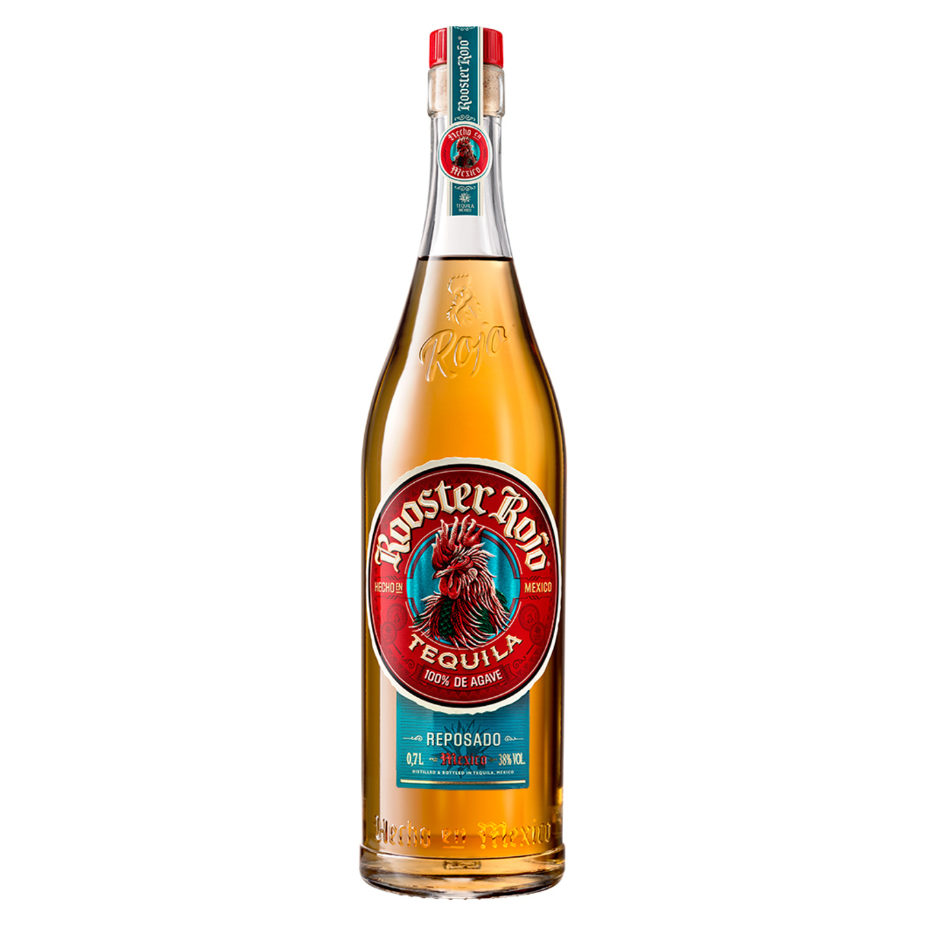 Tequila Rooster Rojo Reposado 38% 0.7l