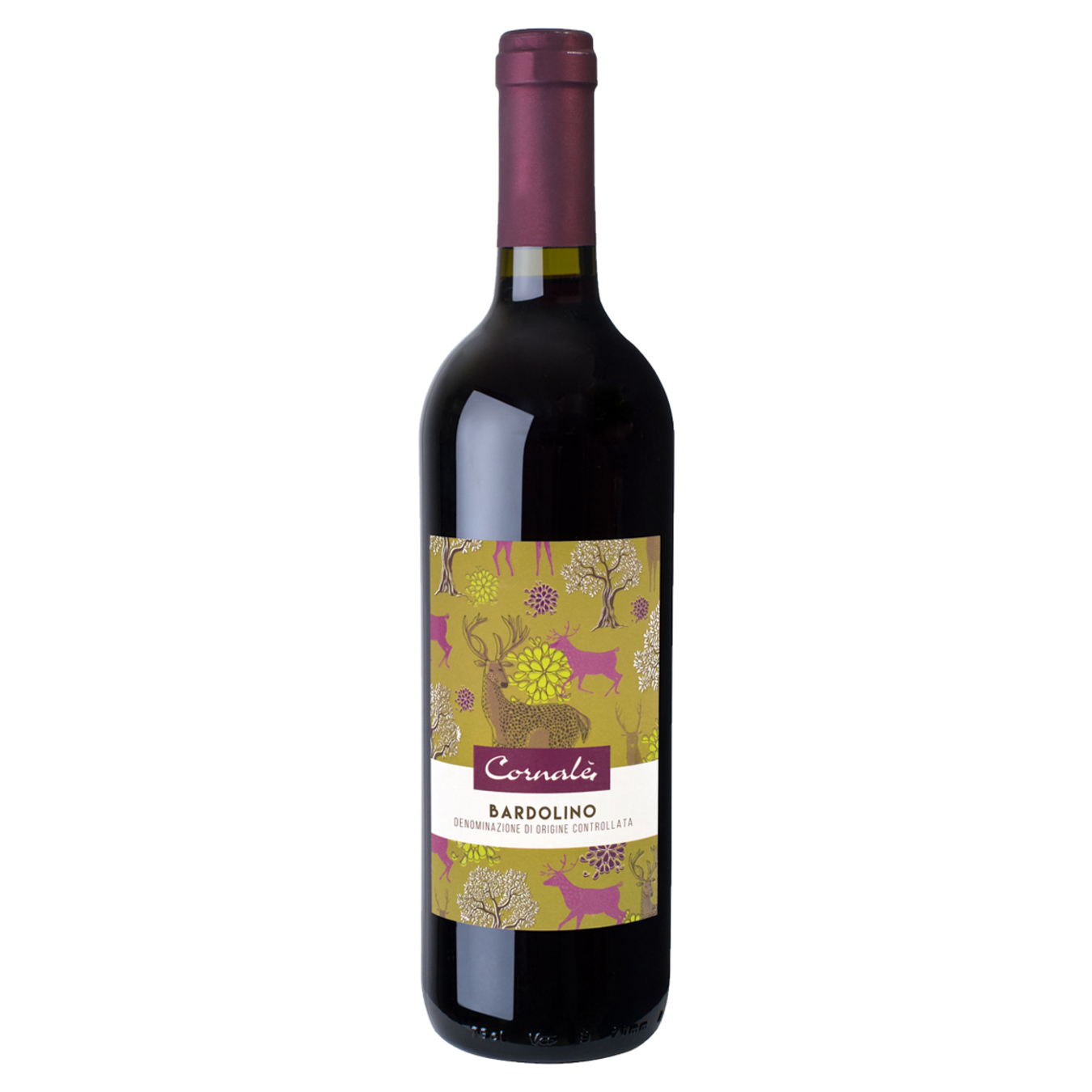 Вино Cornale Bardolino DOC красное сухое 11,5% 0,75л