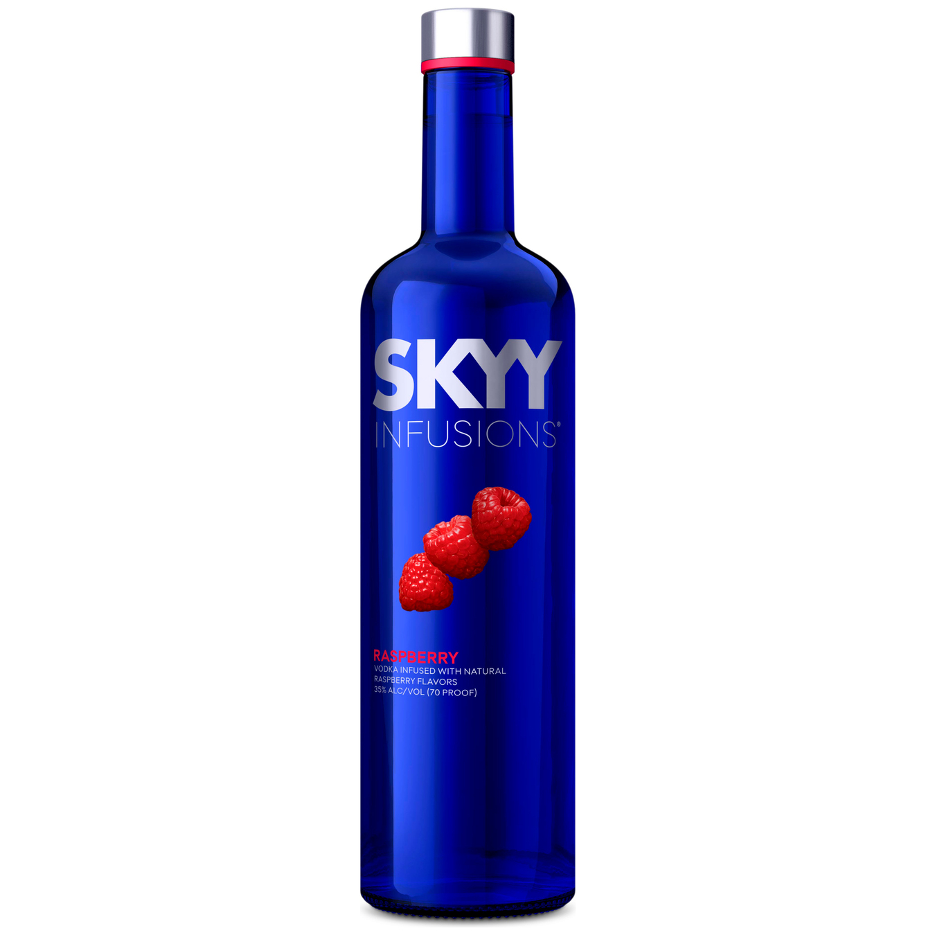 SKYY Infusions vodka with raspberry flavor 35% 0.75 l