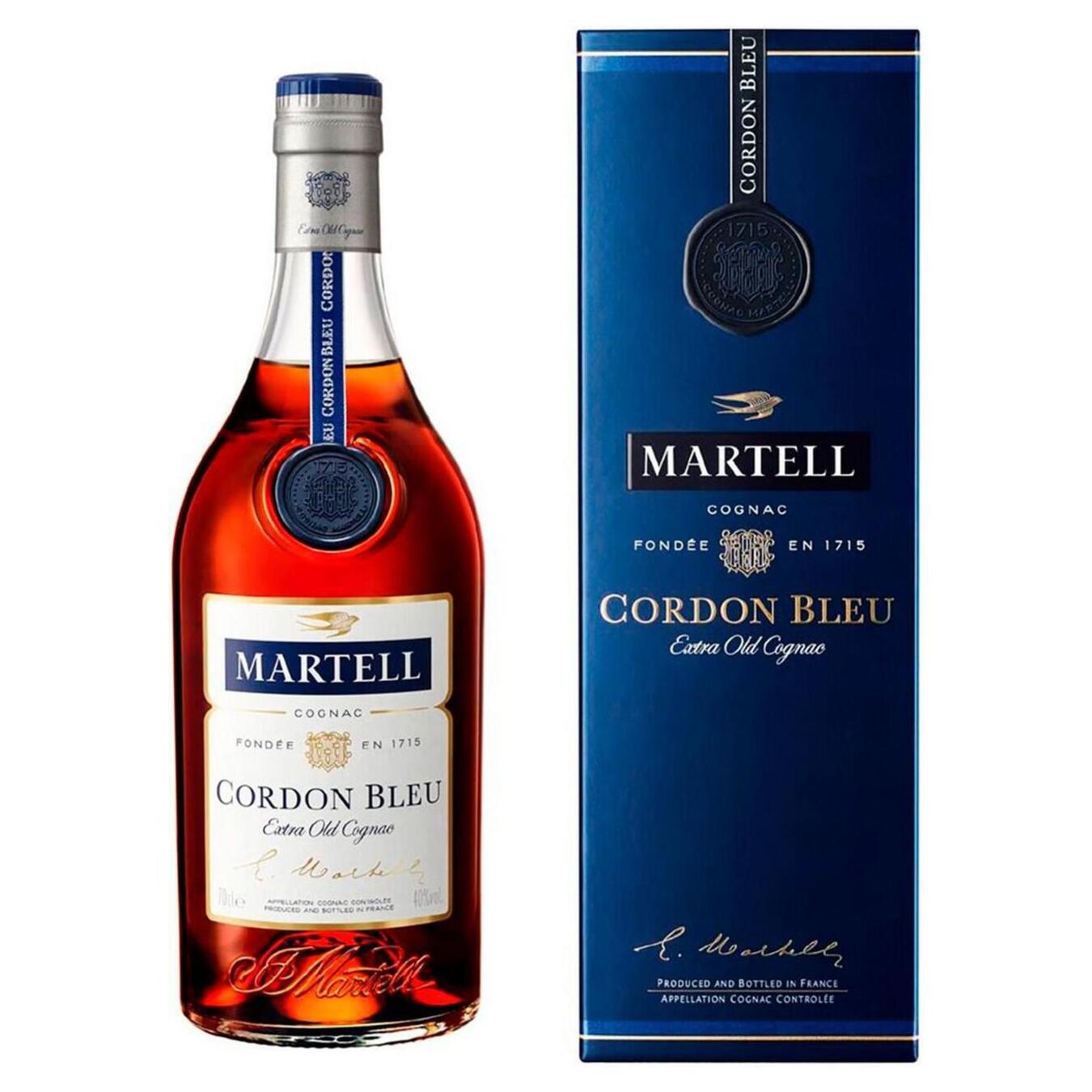 Коньяк Martell Cordon Blue 40% 0,7л