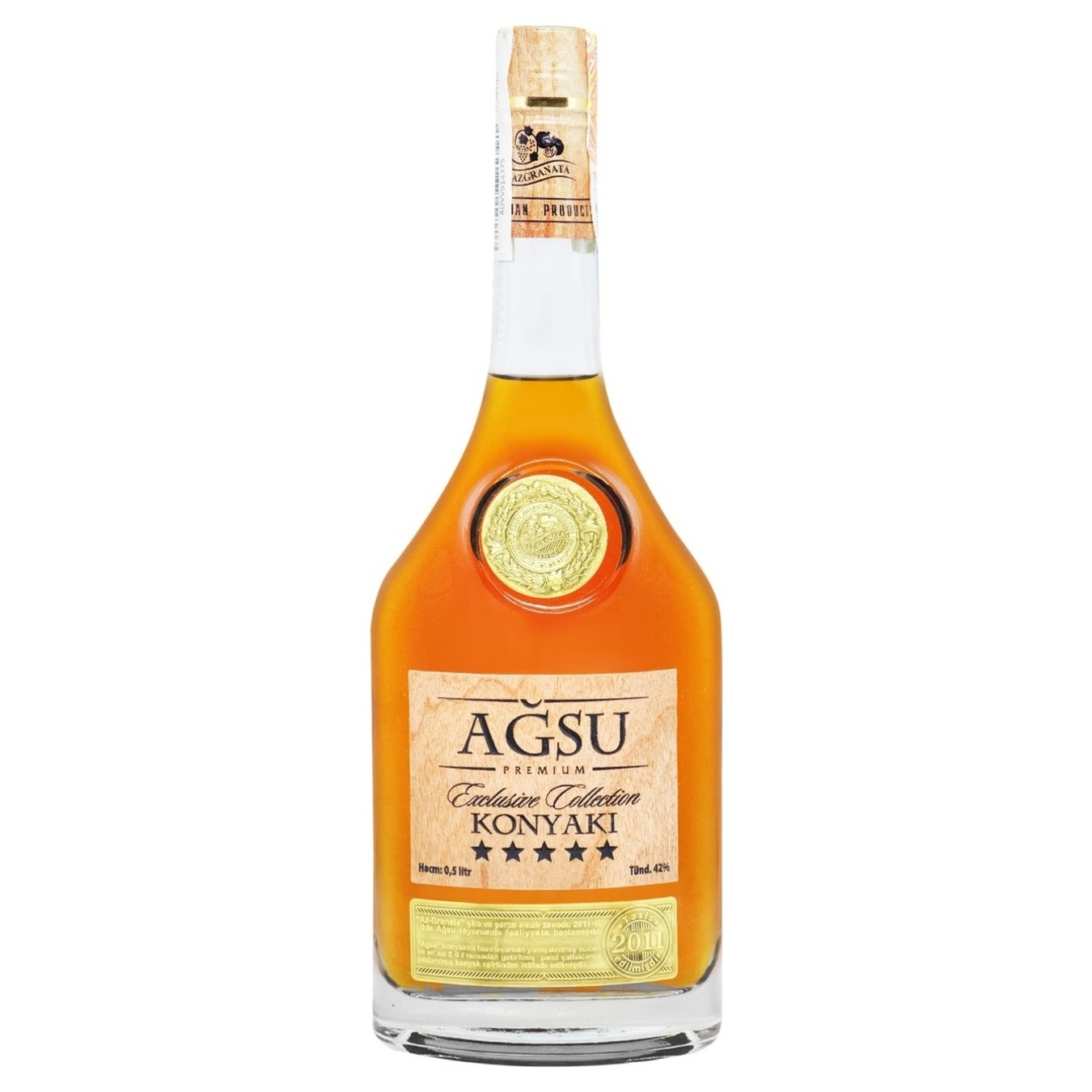 Cognac Agsu 5 years 40% 0.5 l