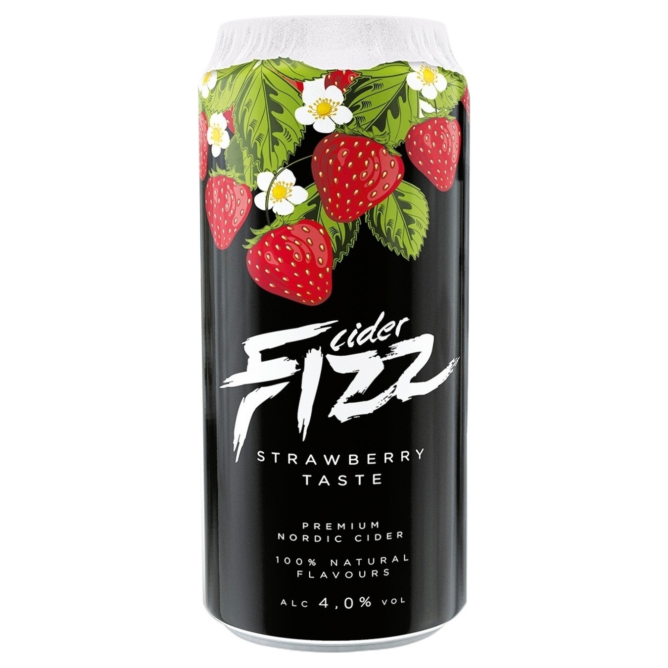 Cider Fizz with strawberry flavor 4% 0.5 b/w