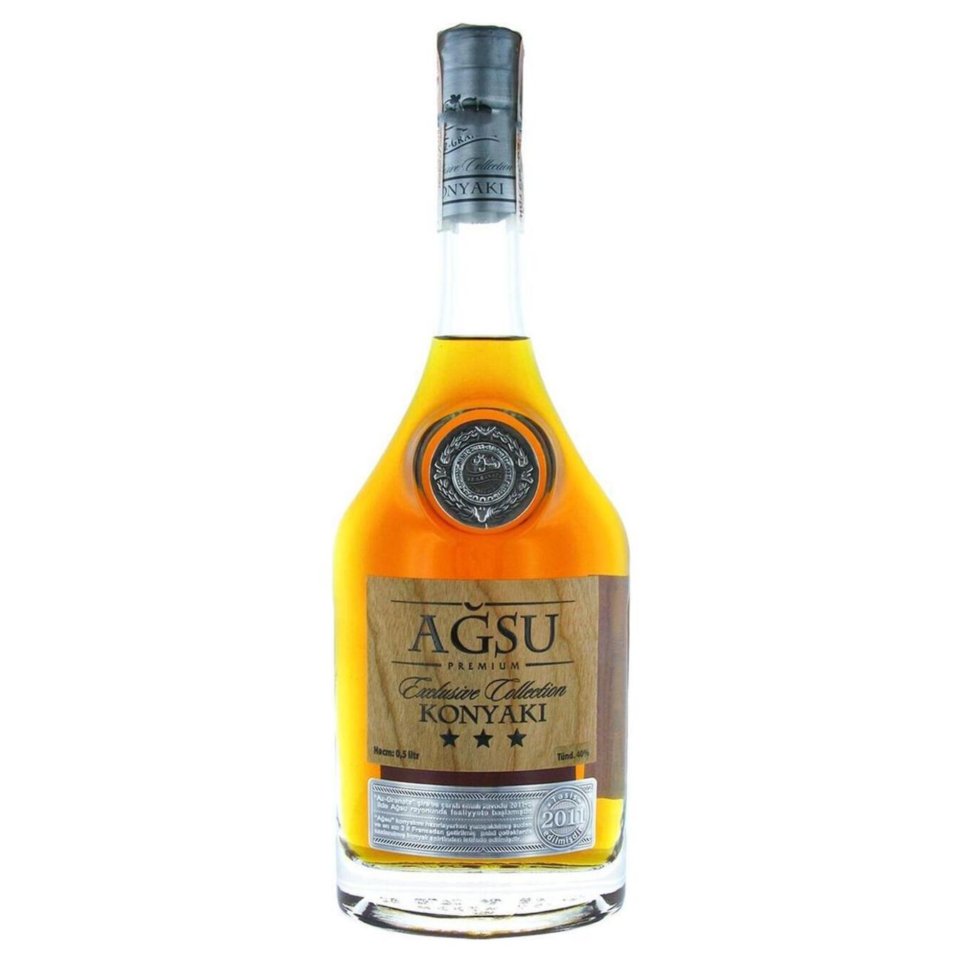 Cognac Agsu 3 years 40% 0.5 l